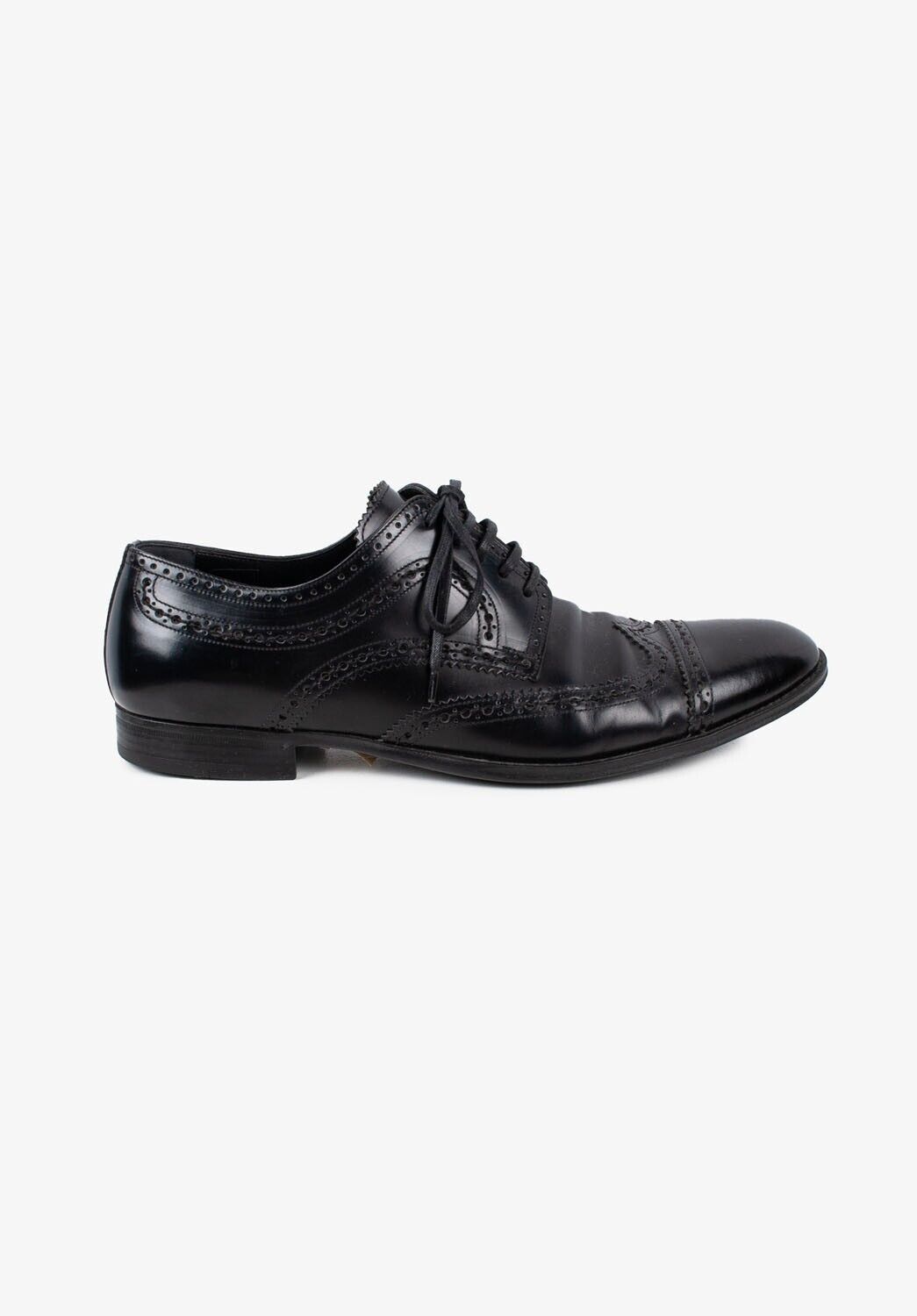 Dolce & Gabbana Original Dolce & Gabbana Men Leather Formal Shoes H5028 Size US 8 / EU 41 - 3 Thumbnail