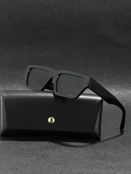 Other Stylish Square Black Frame Sunglasses Size ONE SIZE - 1 Thumbnail
