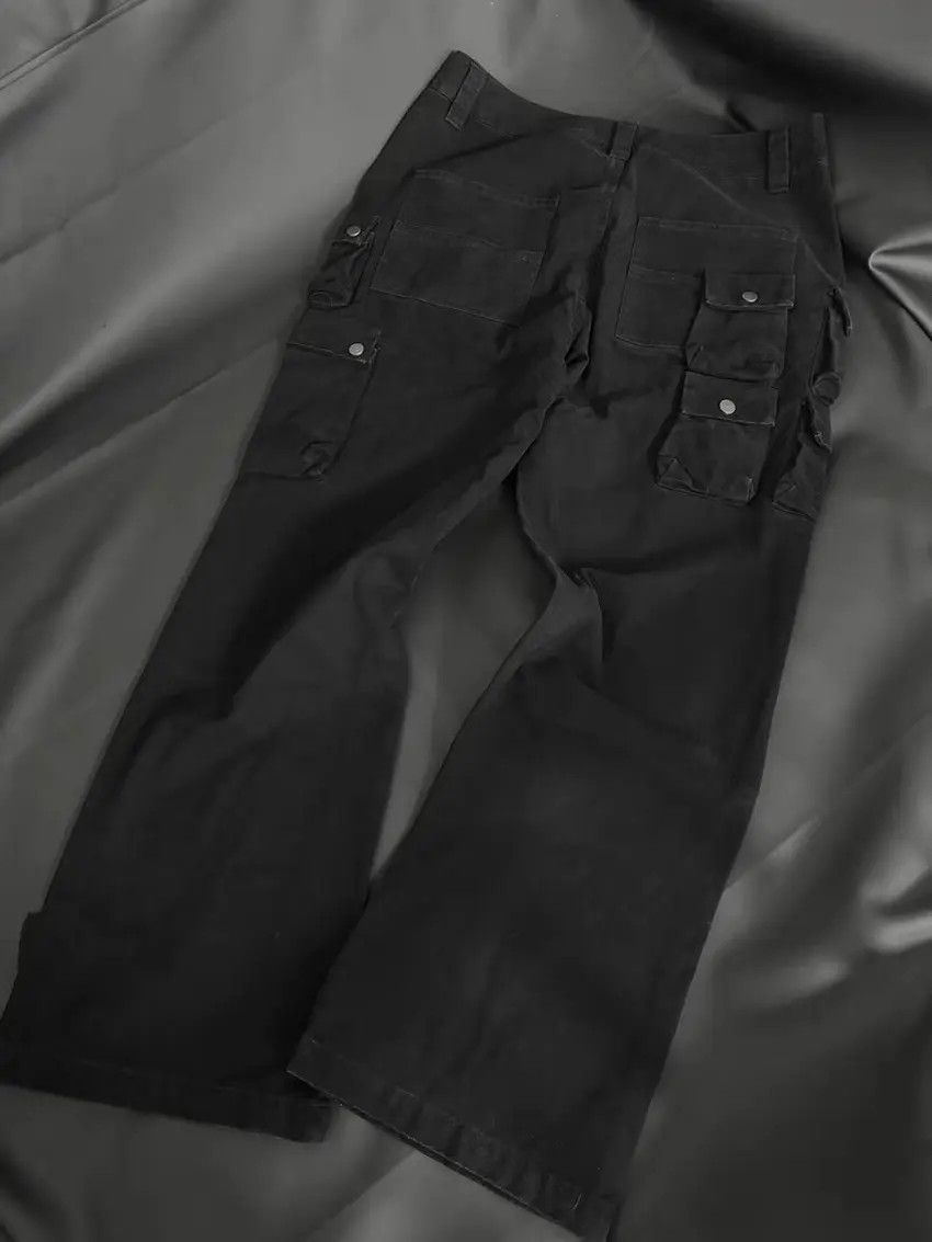 Designer × Japanese Brand Straight leg workwear vintage baggy casual pants Size US 33 - 4 Thumbnail