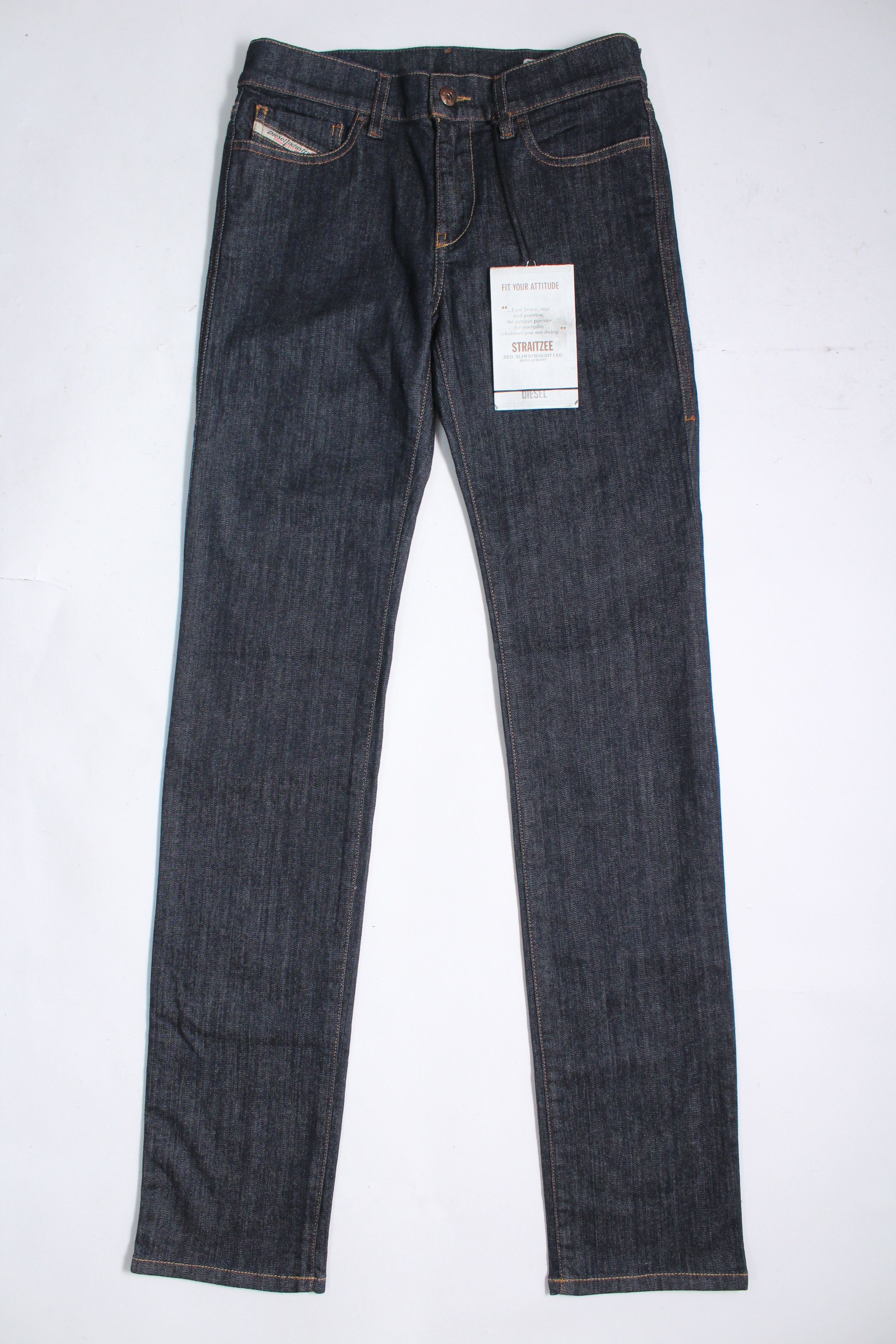 image of Diesel Jeans New Womens Size 26/32 Vintage Hype in Navy