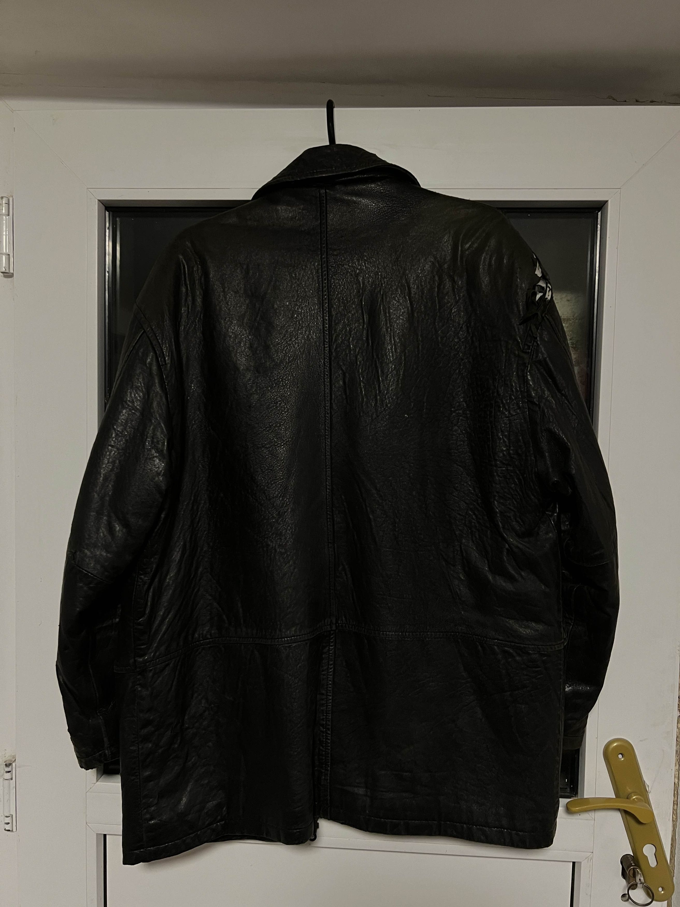 Other Vintage leather coat / jacket Size US L / EU 52-54 / 3 - 2 Thumbnail