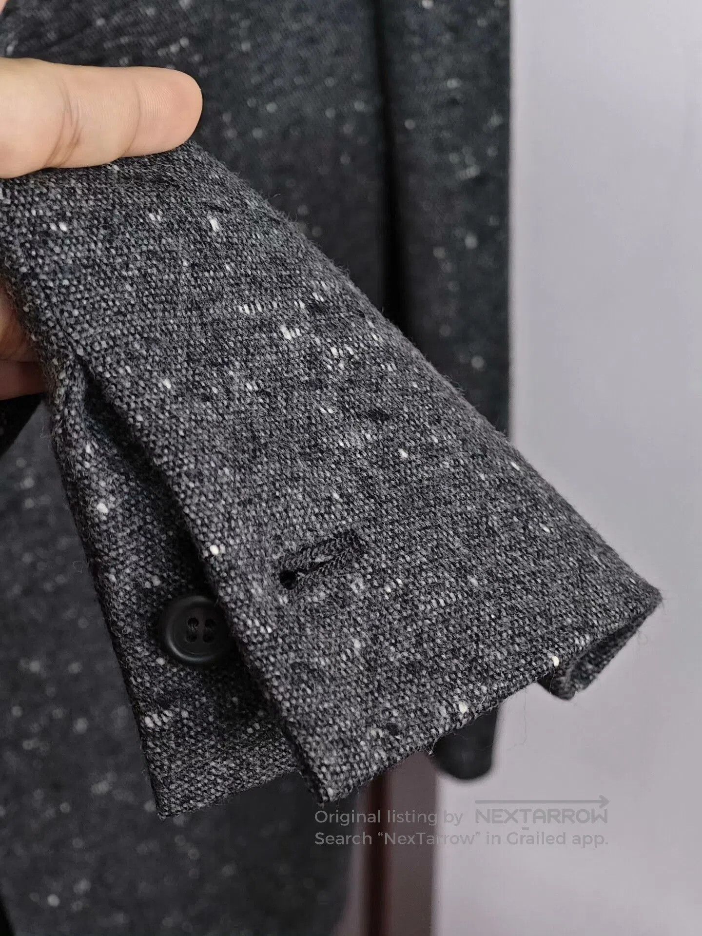 Alfred Dunhill Dunhill Gray Wool Cashmere Suit Jacket. Size US M / EU 48-50 / 2 - 4 Thumbnail