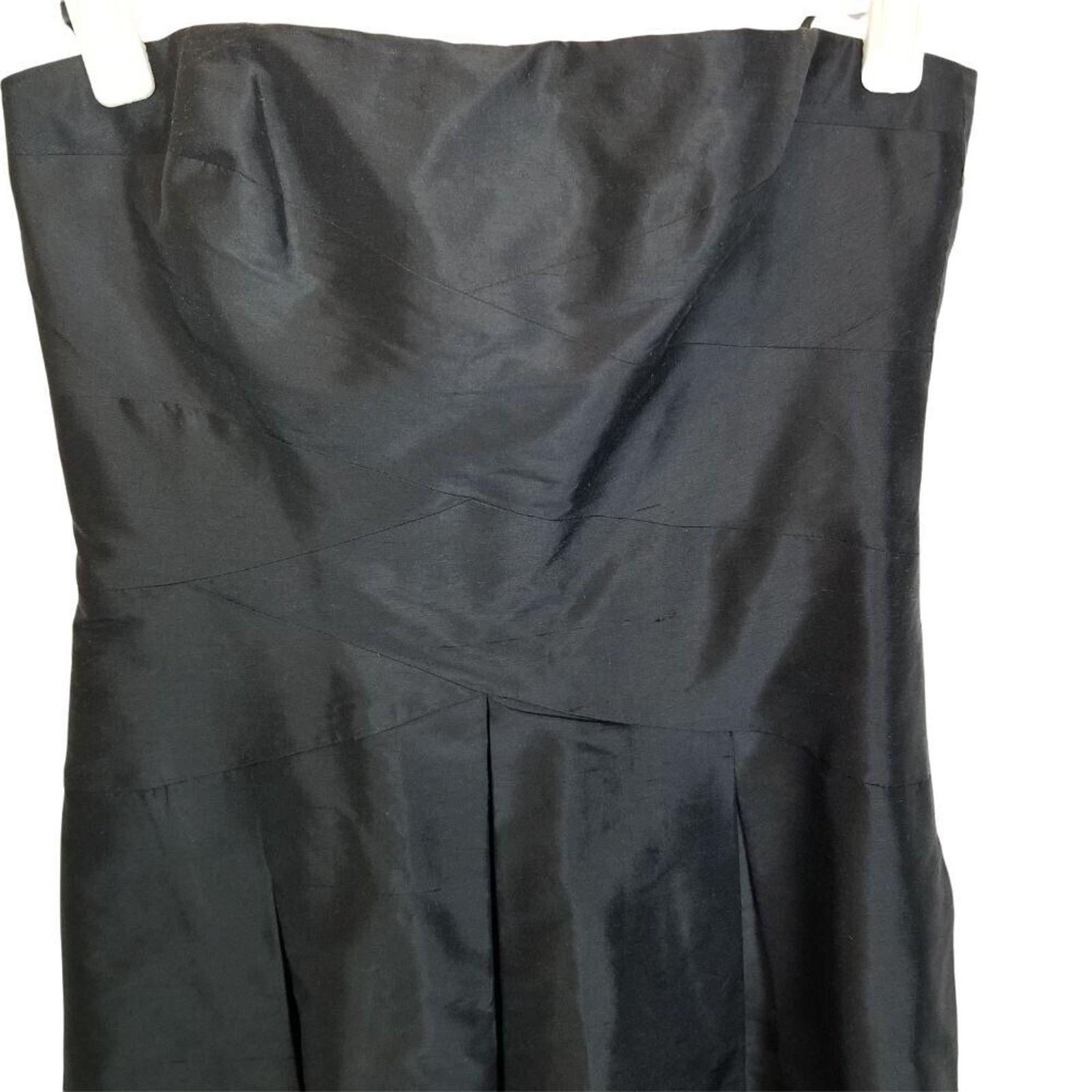 Lauren Ralph Lauren Lauren Ralph Lauren Womens Silk Hoco Strapless Mini Dress 4 Size S / US 4 / IT 40 - 2 Thumbnail