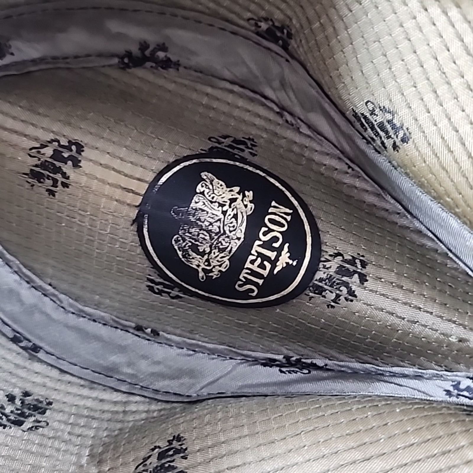 Stetson Vintage Stetson Fedora Hat Men's 6-3/4 Gray Houndstooth Size ONE SIZE - 7 Thumbnail