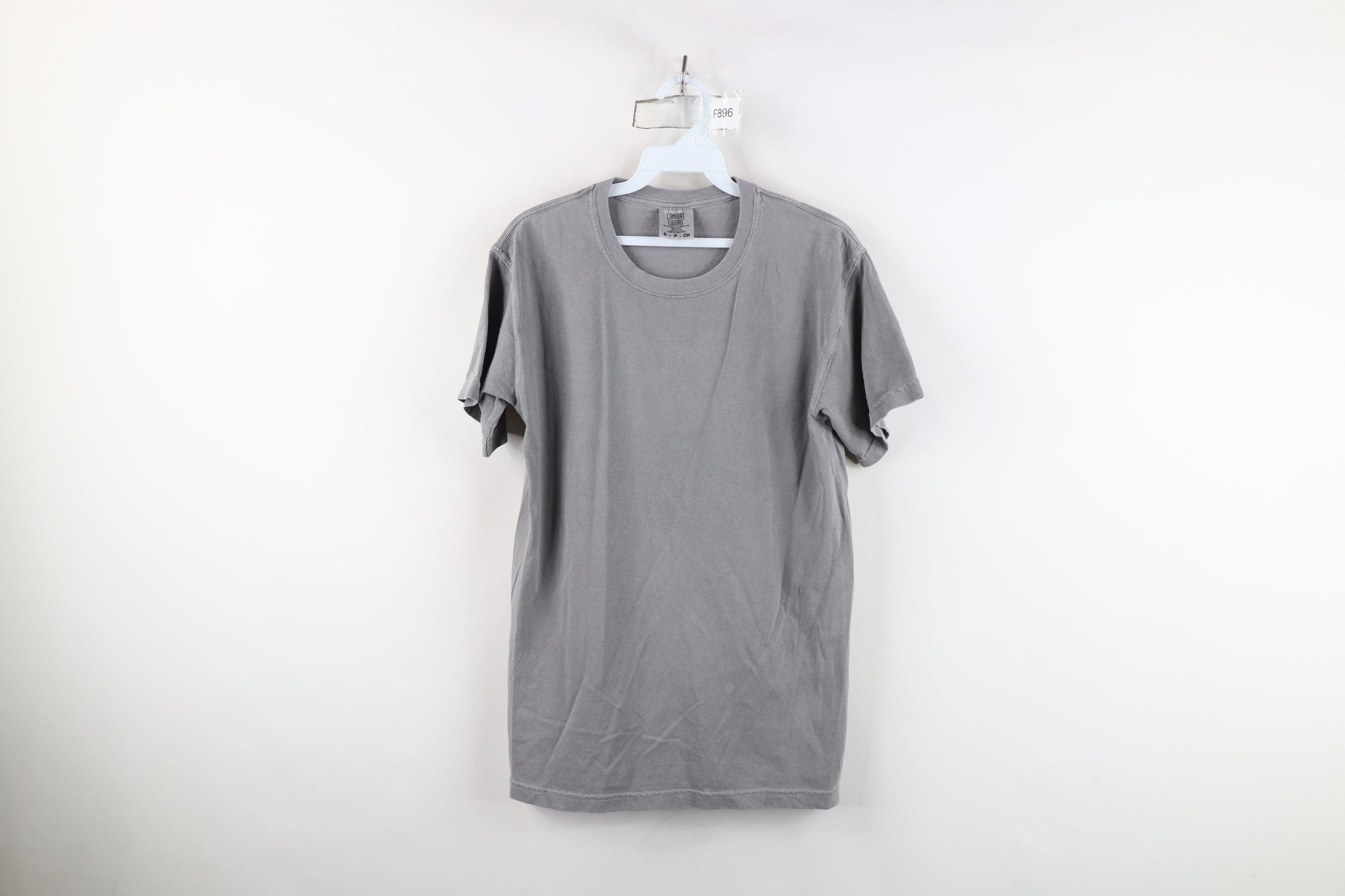 Vintage Vintage 90s Y2K Streetwear Dye Heavyweight T-Shirt Gray Size US S / EU 44-46 / 1 - 1 Thumbnail