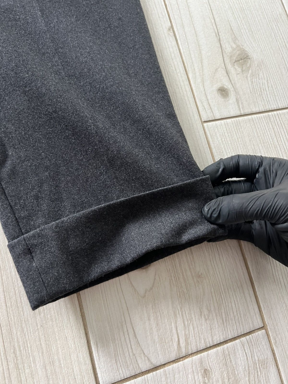 Prada Prada Wool Trousers Dark Grey Men’s Casual Pants 32 Size Size US 32 / EU 48 - 24 Thumbnail