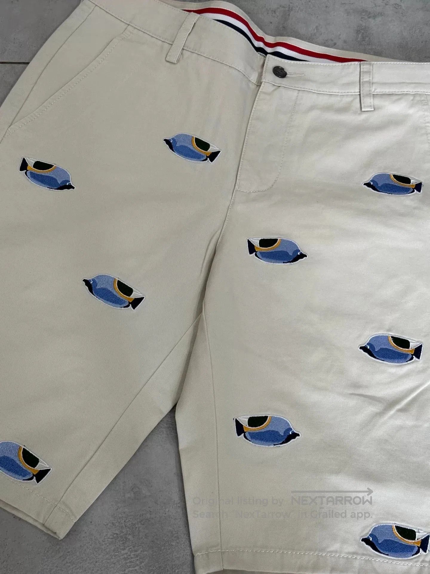 Thom Browne Thom Browne Men's Embroidered Shorts. Size US 32 / EU 48 - 6 Thumbnail