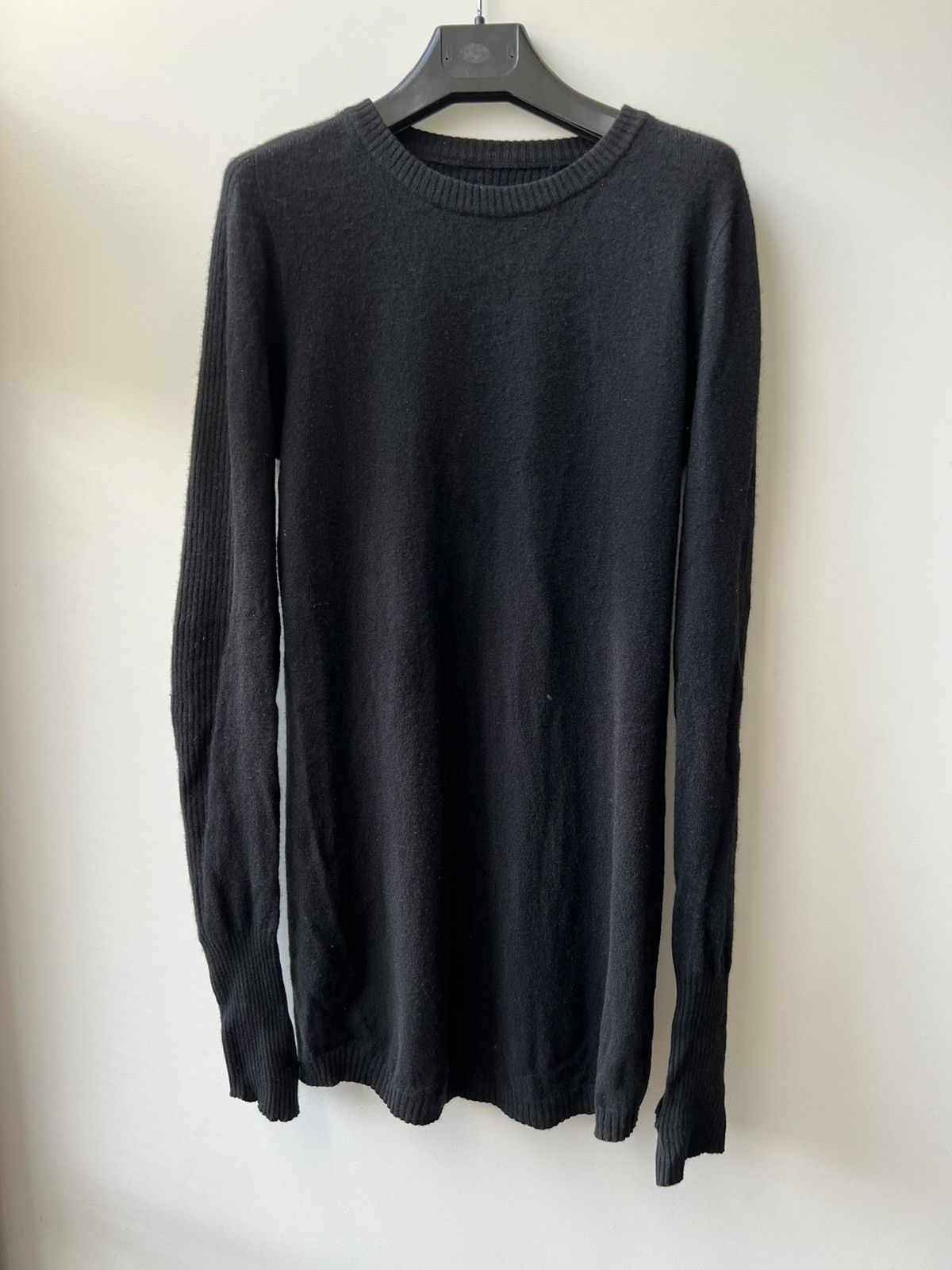 image of Boris Bidjan Saberi Sweater Kn4 In Black, Men's (Size Medium)