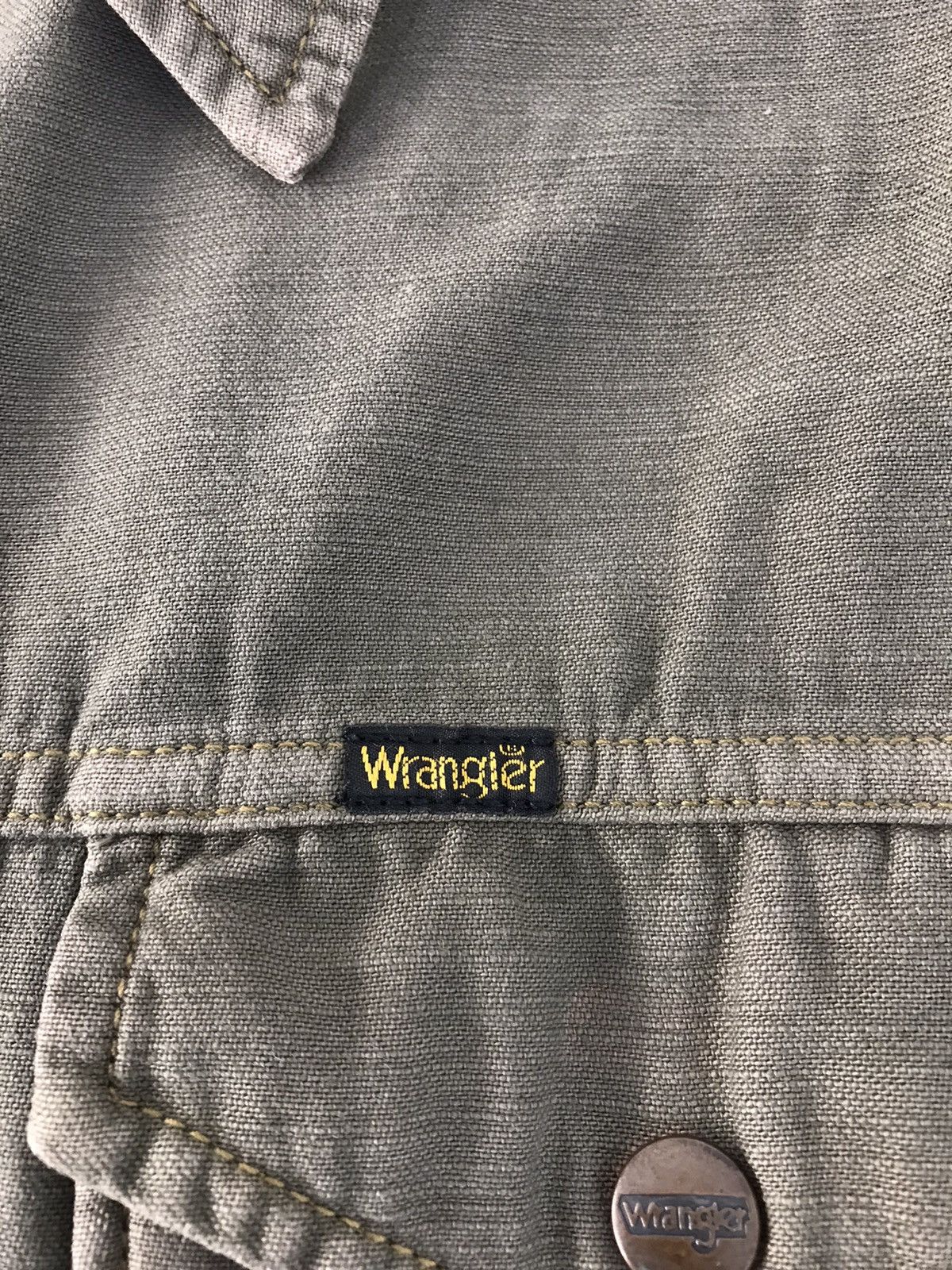 Vintage × Wrangler Vintage Wrangler WrangeCoat Snap Button Up Pocket Size US L / EU 52-54 / 3 - 6 Thumbnail