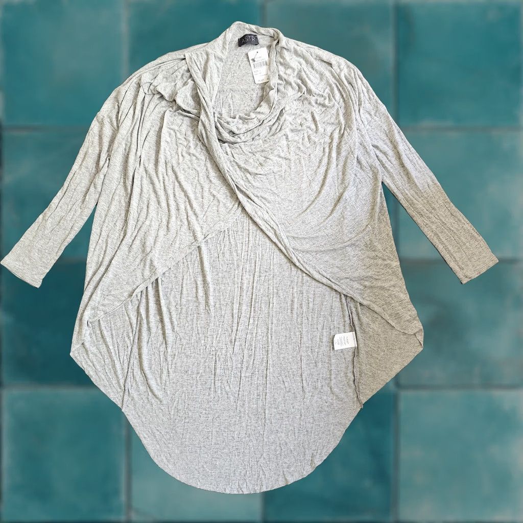 Vintage ASTR Blouse Cowl Neck Gray - Women - Size L - NWT Size L / US 10 / IT 46 - 1 Thumbnail