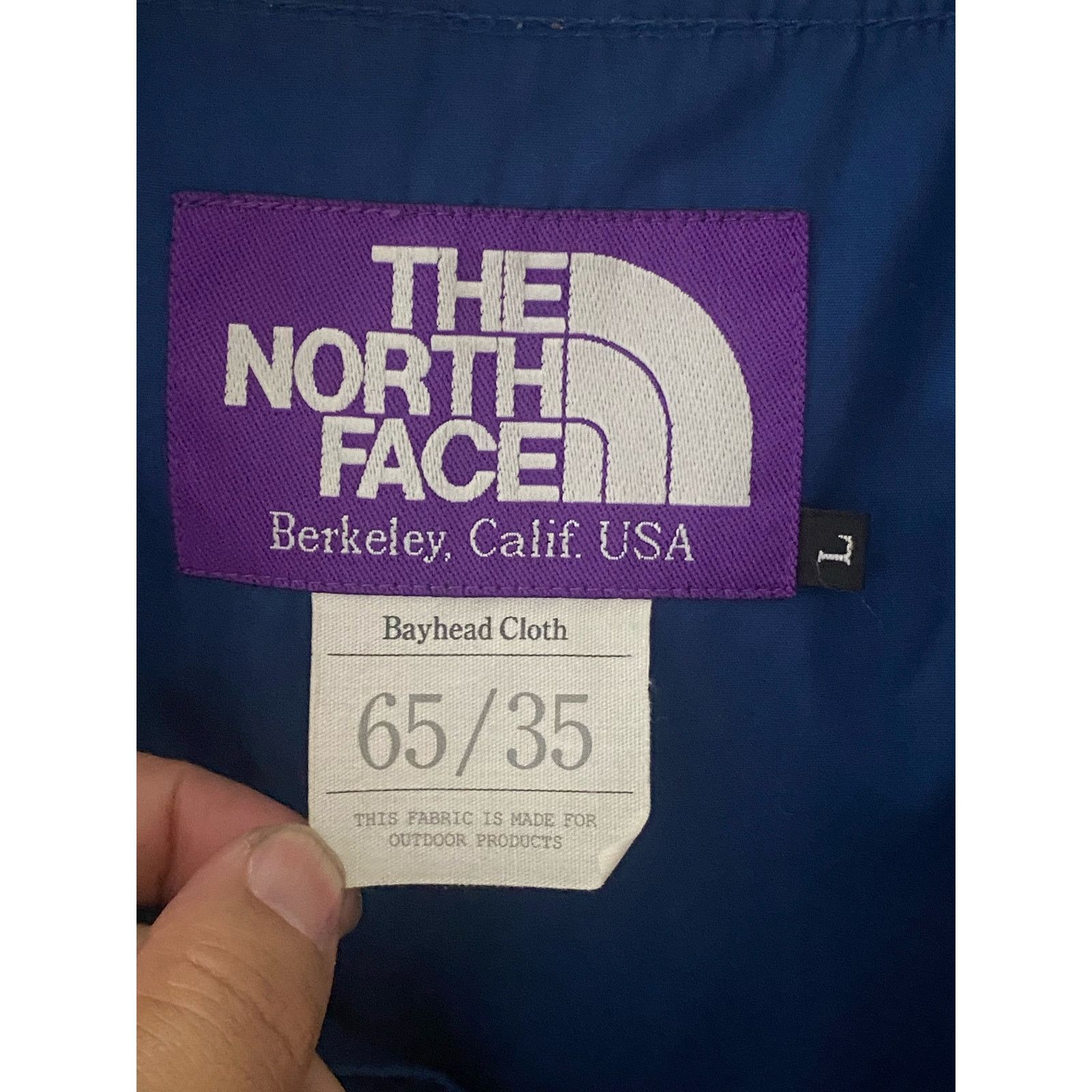 The North Face The North Face Purple Label Mountain Field Pullover Anorak Size US L / EU 52-54 / 3 - 7 Thumbnail
