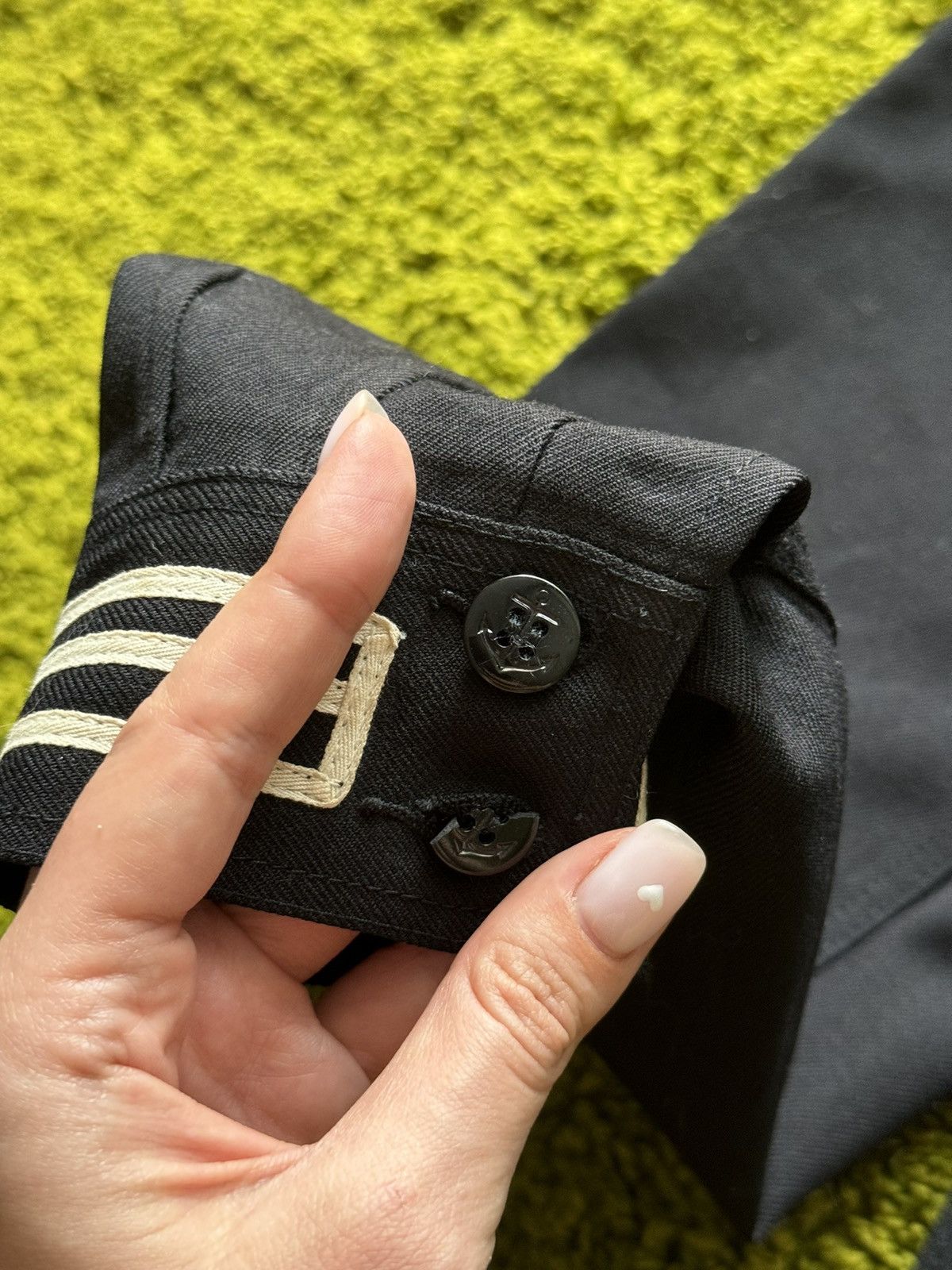 Vintage 🇺🇸 1970s vintage U.S.S Tripoli military army sailor jacket Size US M / EU 48-50 / 2 - 3 Thumbnail