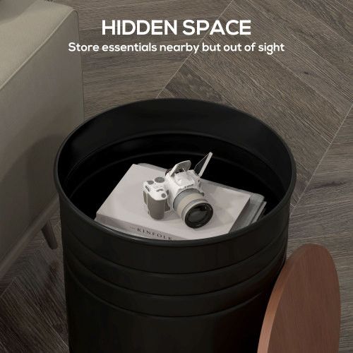 Designer × Homemade HOMCOM Nesting Storage Ottomans Set of 2 with Lids, Hidden S Size US L / EU 52-54 / 3 - 6 Thumbnail