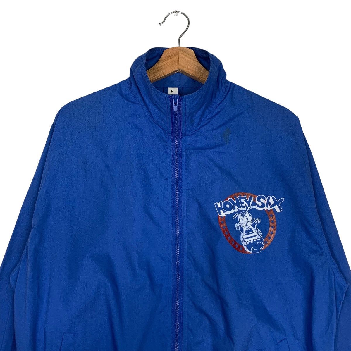 Japanese Brand HONEY SIX BROTHER MUSIC BIG LOGO LIGHT JACKET #0097-C6 Size US M / EU 48-50 / 2 - 5 Thumbnail