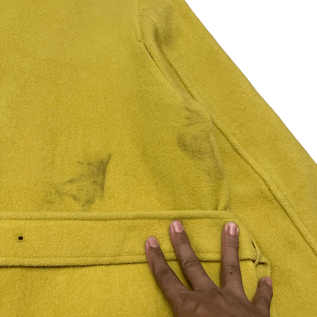 Yohji Yamamoto Vintage Ined by Yohji Yamamoto Wool Coat with Belt Size US M / EU 48-50 / 2 - 13 Thumbnail