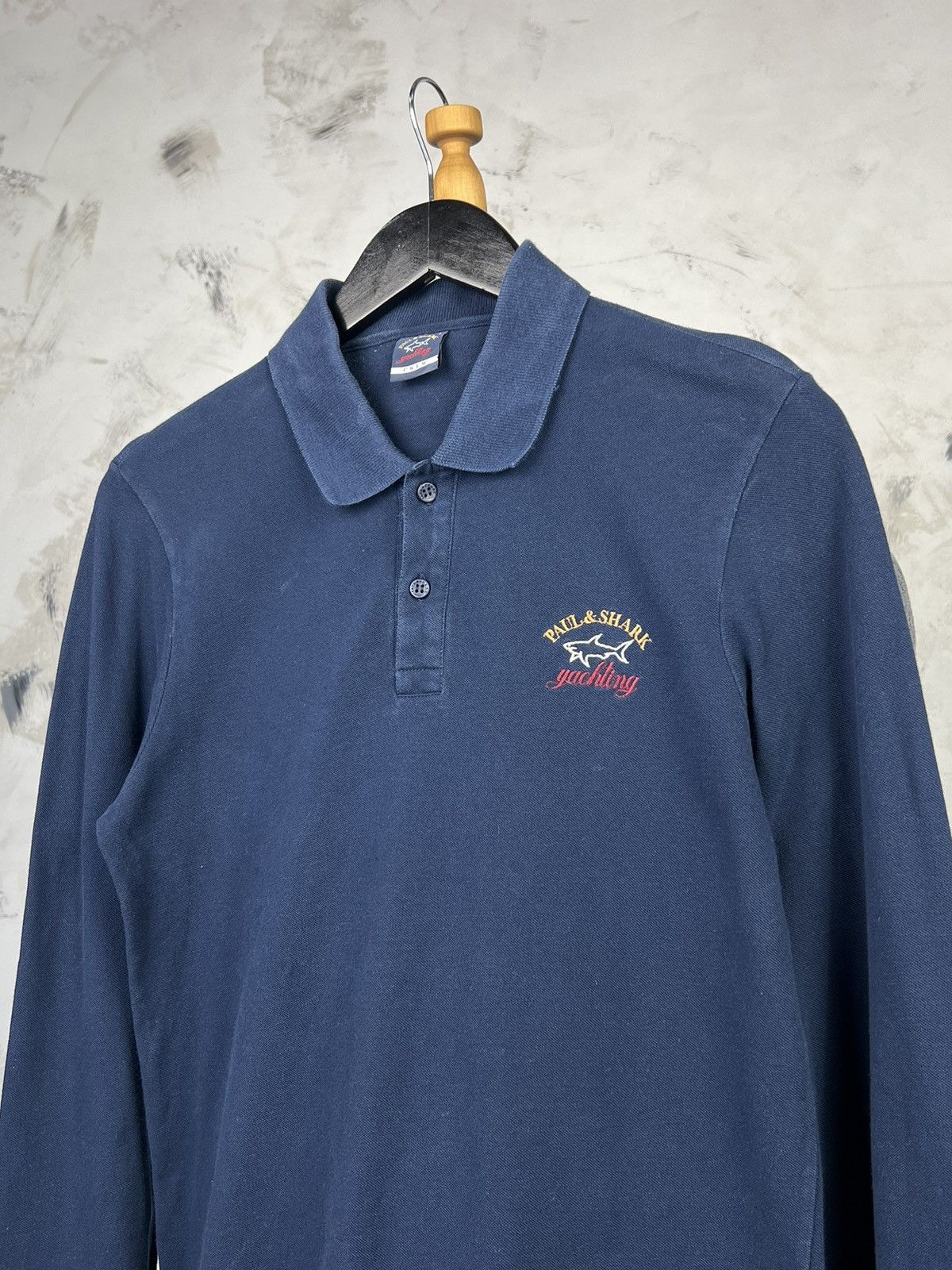 Paul & Shark Paul & Shark Long Sleeve Polo Shirt Size S Size US S / EU 44-46 / 1 - 2 Thumbnail