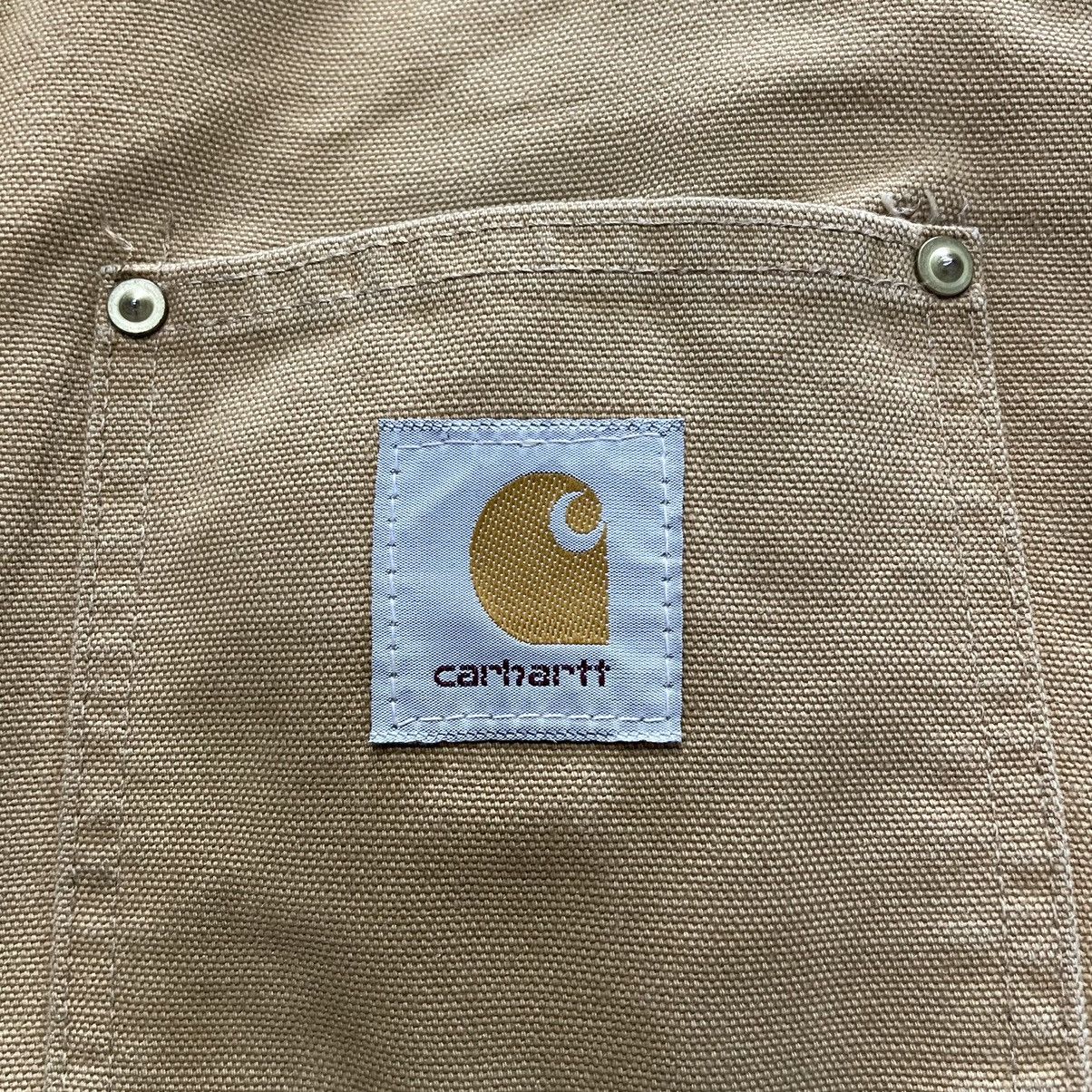 Carhartt × Vintage 80s Vintage Carhartt Blanked Lined Chore Jacket Made In USA Size US L / EU 52-54 / 3 - 13 Thumbnail