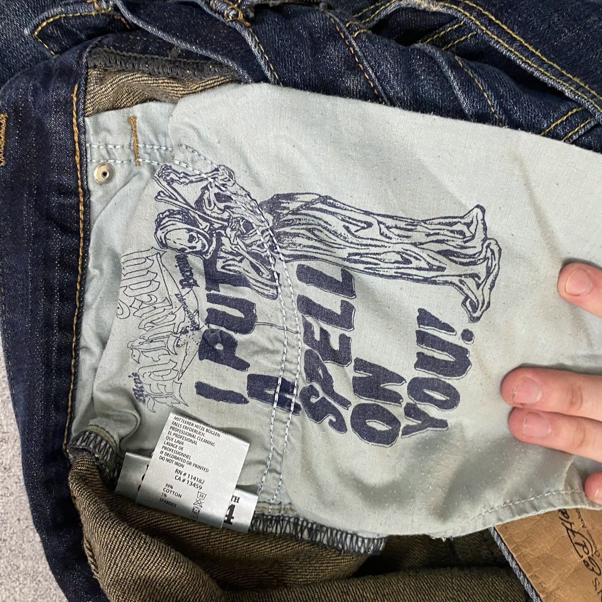 Ed Hardy Vintage Ed Hardy Jeans by Christian Audigier Pants Size US 34 / EU 50 - 8 Thumbnail