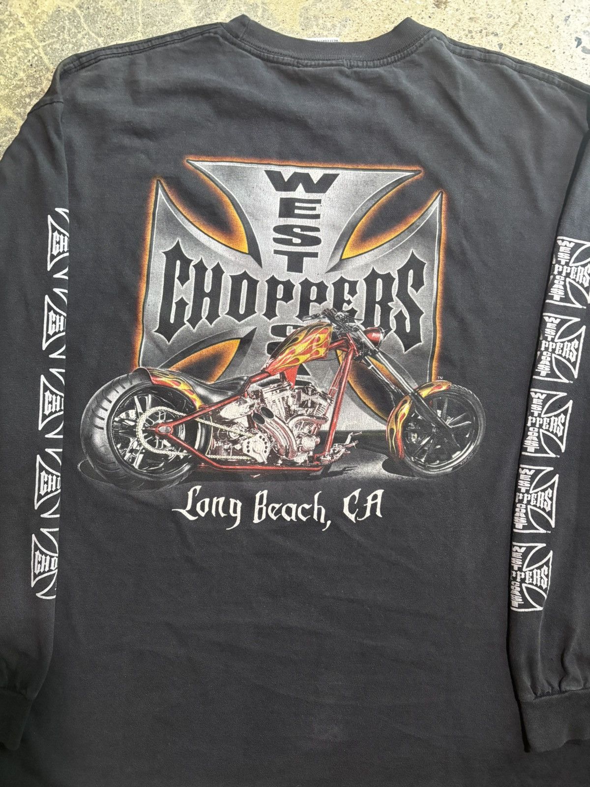 West Coast Choppers West Coast Choppers Ls Shirt Size US XL / EU 56 / 4 - 9 Thumbnail
