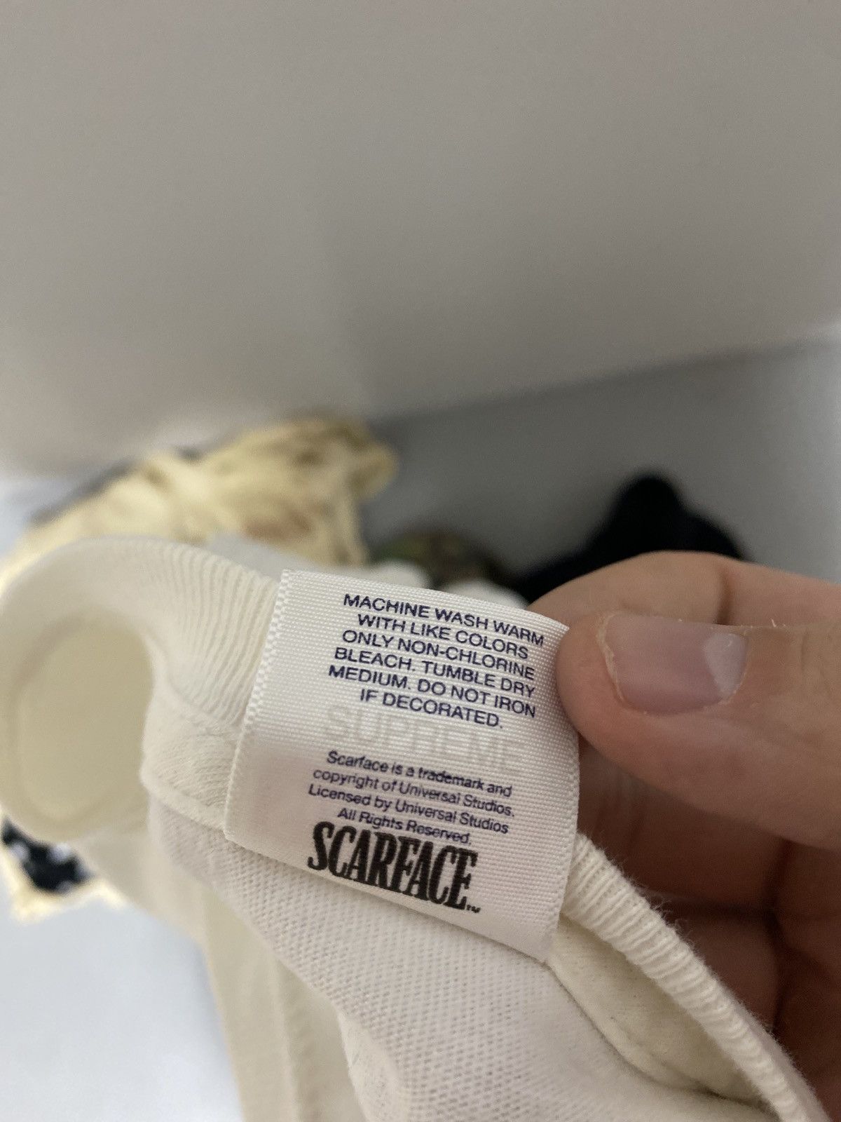 Supreme Supreme Scarface Tee FW17 Size US L / EU 52-54 / 3 - 6 Thumbnail