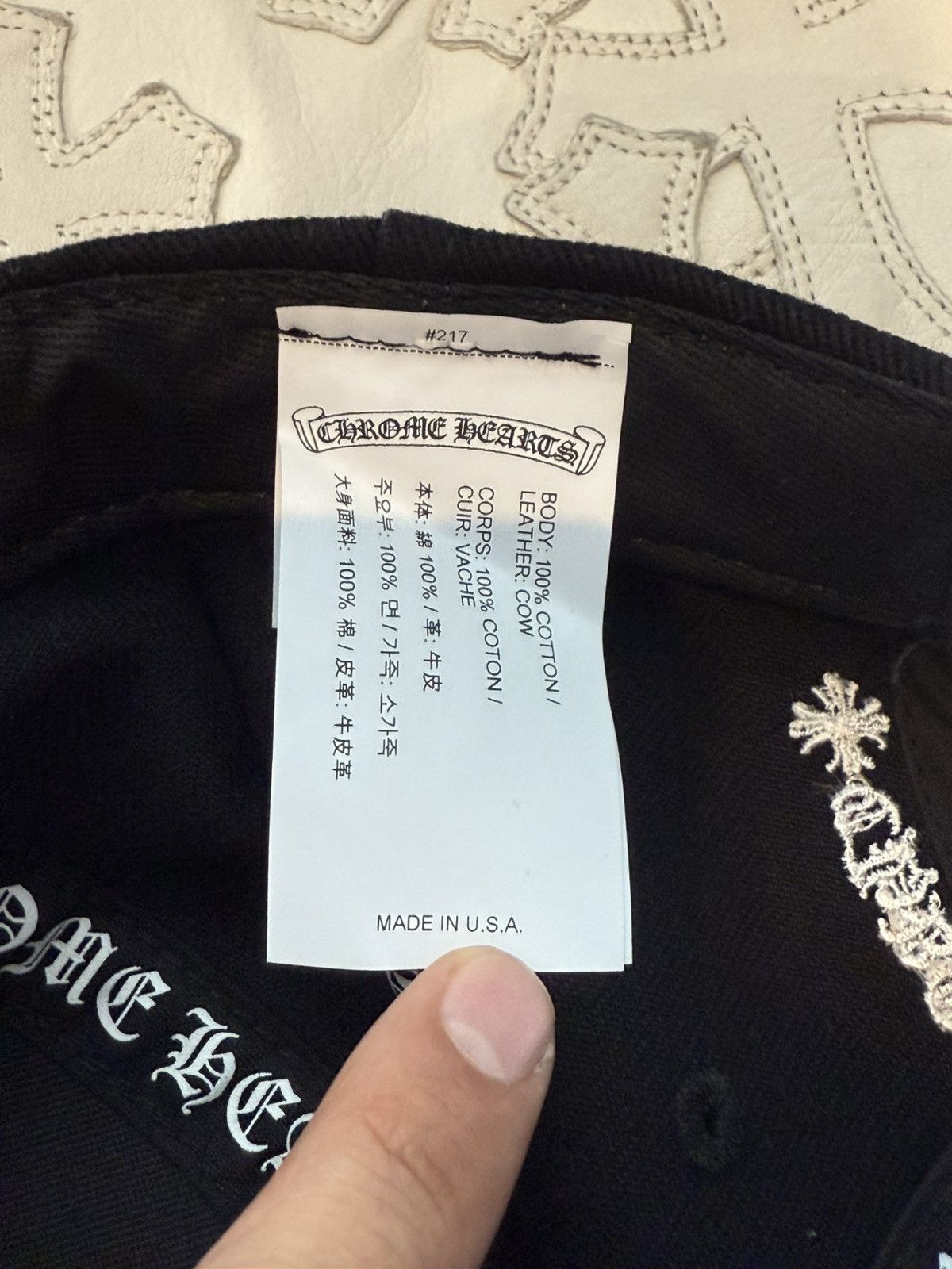 Chrome Hearts Chrome Hearts Matty Boy Hat Size ONE SIZE - 5 Thumbnail