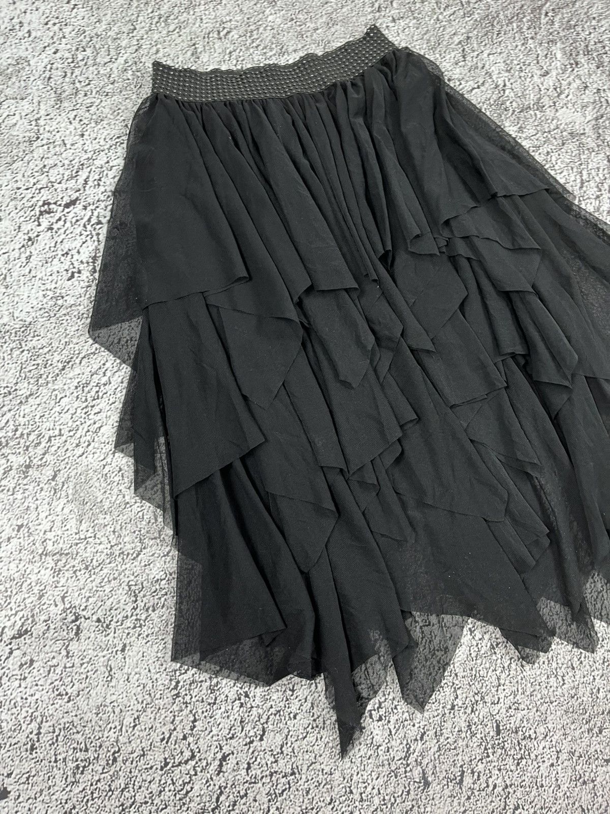 Japanese Brand Vintage 90s pleated lush skirt opium gothic style Size 26" / US 2 / IT 38 - 2 Thumbnail