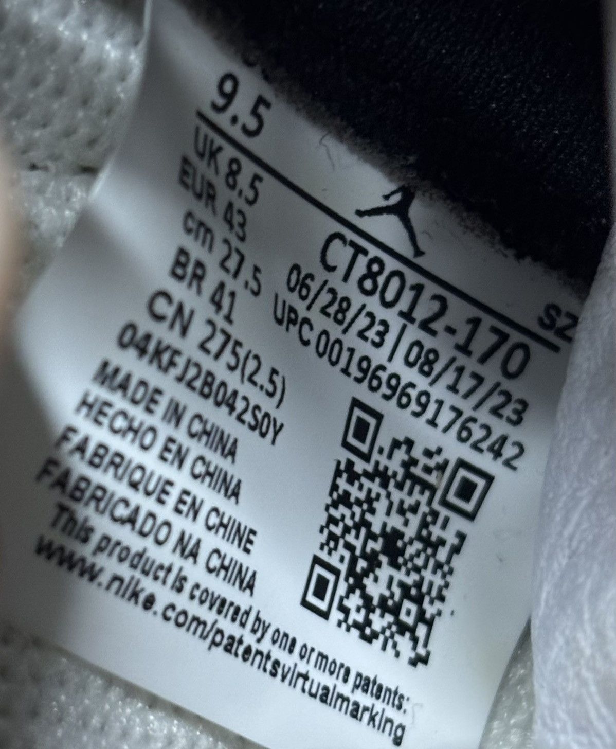 Jordan Brand Jordan 11 Retro Gratitude/Defining Moments 2023 Size 9.5 Size US 9.5 / EU 42-43 - 6 Thumbnail