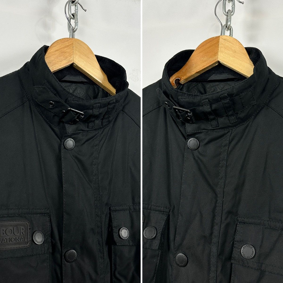 Barbour Barbour International Blackwell Waxed Motorcycle Jacket Size US L / EU 52-54 / 3 - 11 Thumbnail