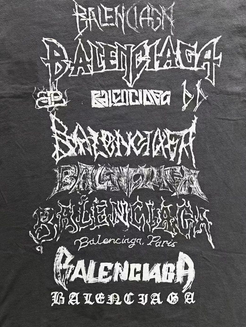 Balenciaga Balenciaga DIY Mental Dragon Year T-shirt-2507