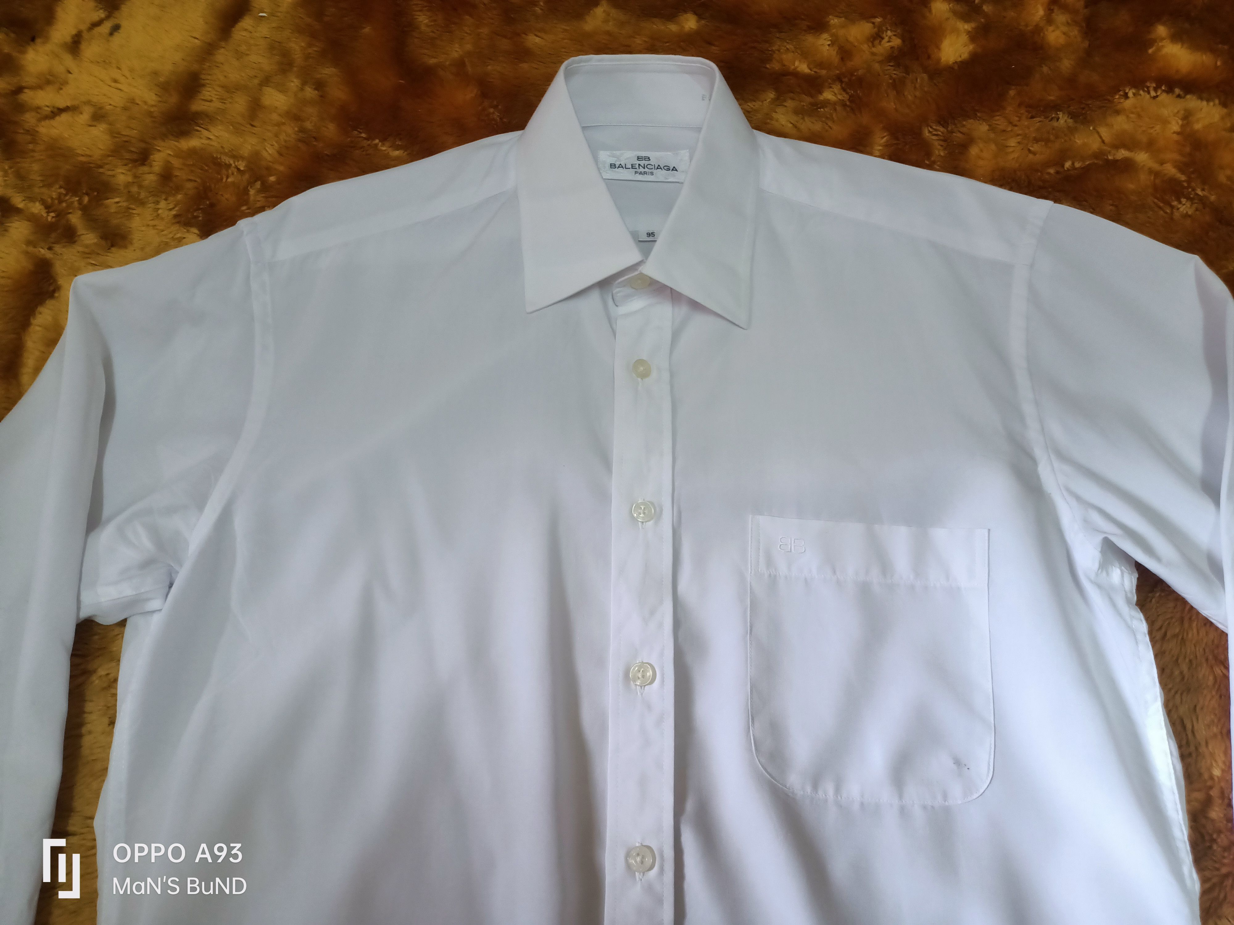 Balenciaga BALENCIAGA Button Up Shirts Size US M / EU 48-50 / 2 - 6 Thumbnail