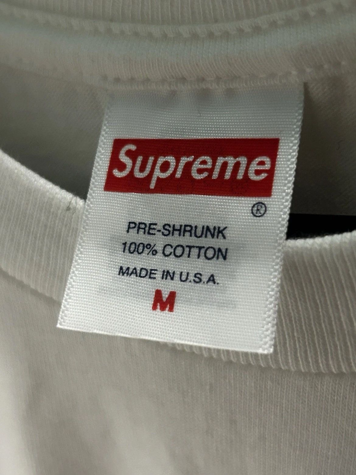 Supreme Supreme Arabic Logo Tee White SS23 Size Men’s Medium Size US S / EU 44-46 / 1 - 3 Thumbnail