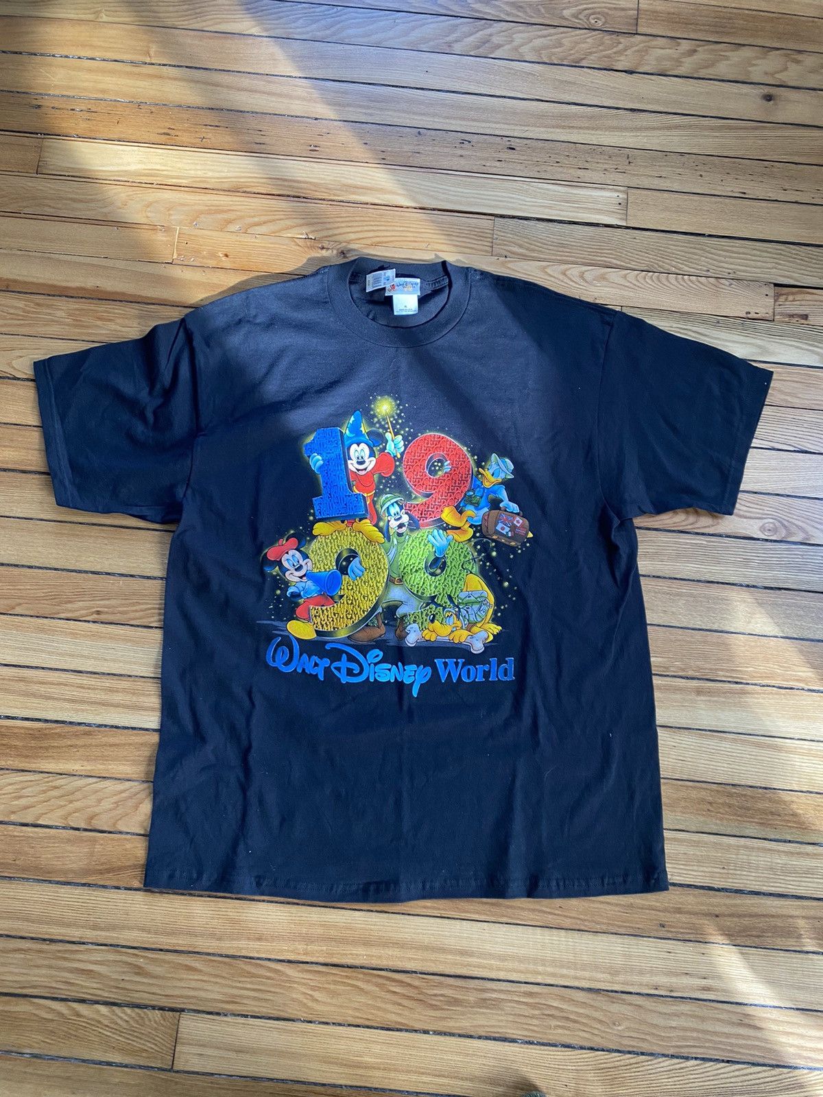 Disney × Mickey Mouse × Vintage 1999 Disney world T xl new w/ tags Size US XL / EU 56 / 4 - 1 Thumbnail