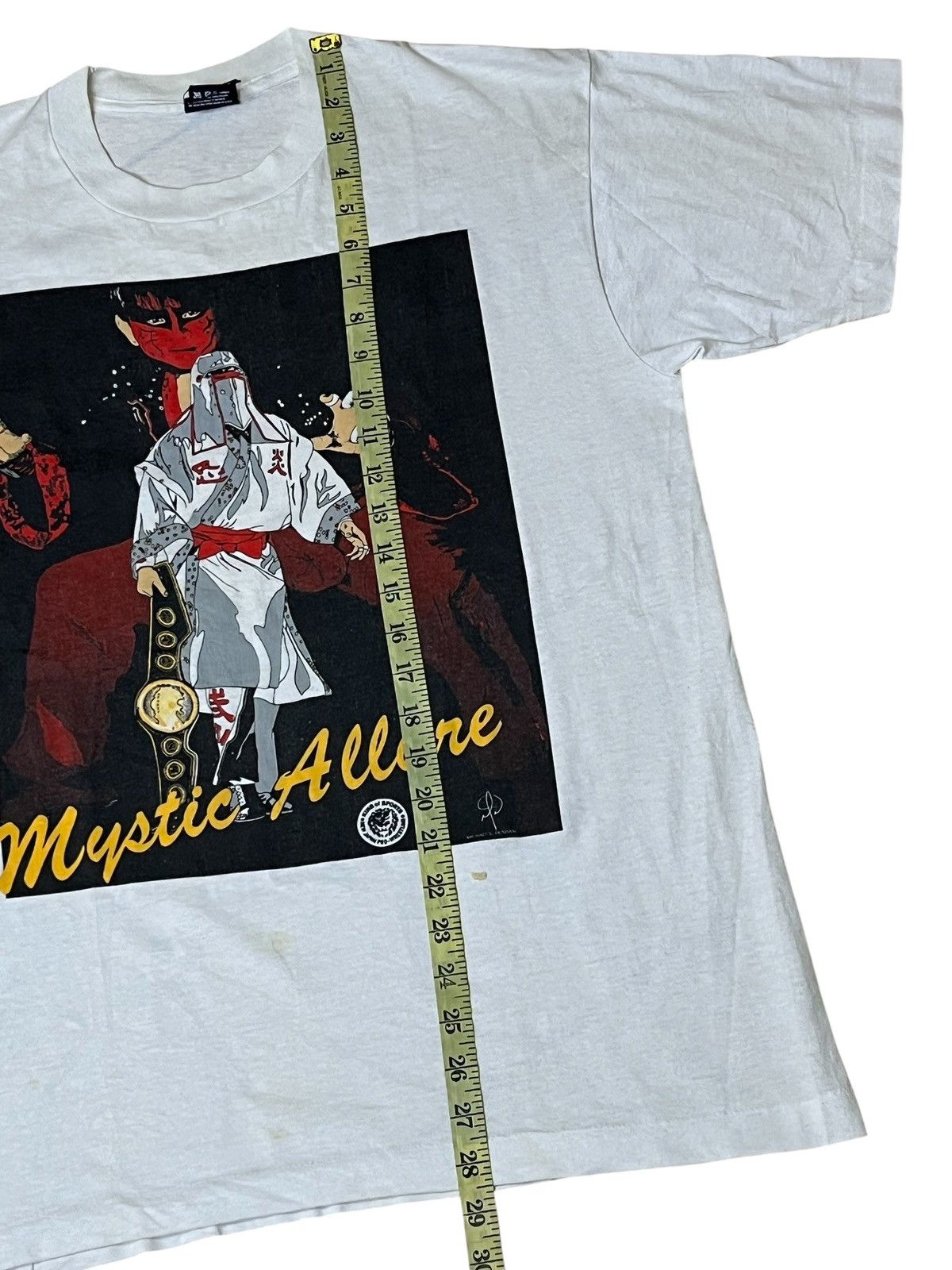 Vintage Vintage japanese wrestling KEIJI MUTOH MYSTIC ALLURE t shirt Size US L / EU 52-54 / 3 - 11 Thumbnail
