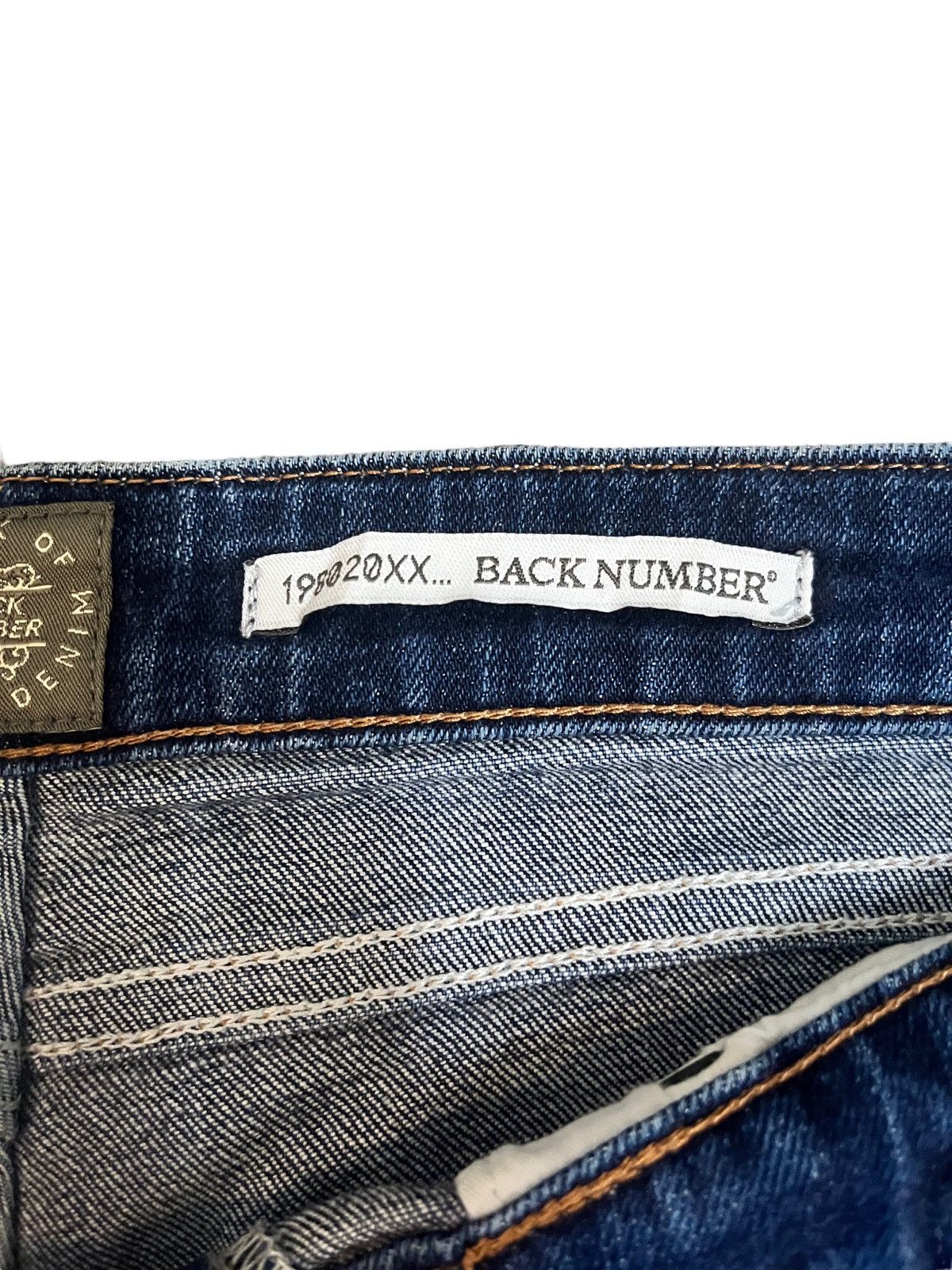 Japanese Brand × Vintage Back Number Flare Bootcut Jeans Size US 31 - 5 Thumbnail