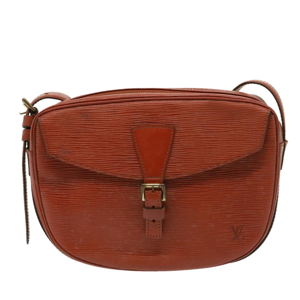 Louis Vuitton LOUIS VUITTON Epi Jeune Fillemm Shoulder Bag Brown M52153 Size ONE SIZE - 2 Thumbnail