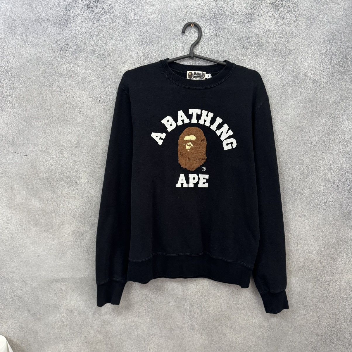 Bape BAPE College Sweatshirt Big Logo A Bathing Ape Hype Size US M / EU 48-50 / 2 - 1 Thumbnail