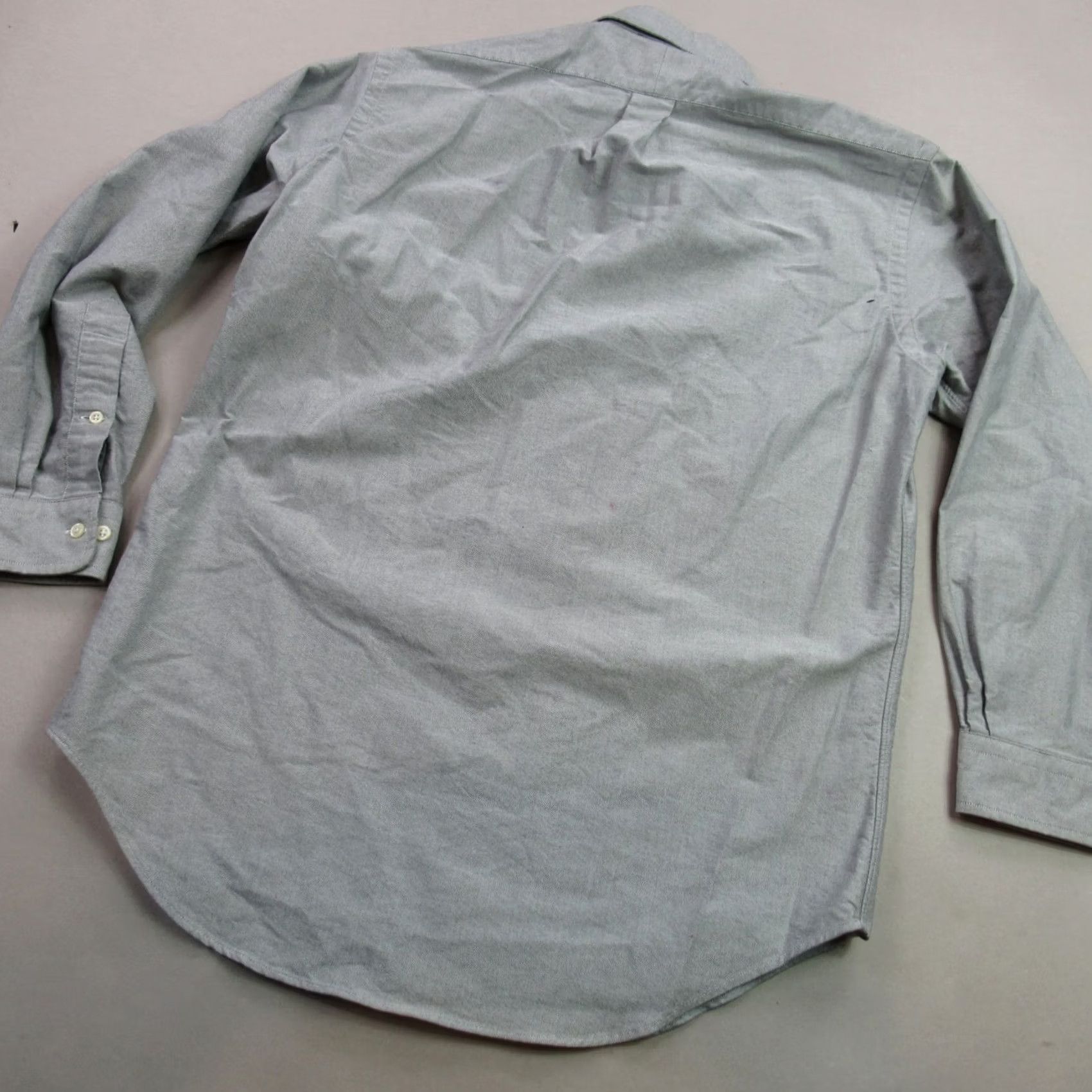 Polo Ralph Lauren Ralph Lauren Shirt 15 Gray Yarmouth Lightweight Long Sleeve Button Front Mens Size US L / EU 52-54 / 3 - 7 Thumbnail