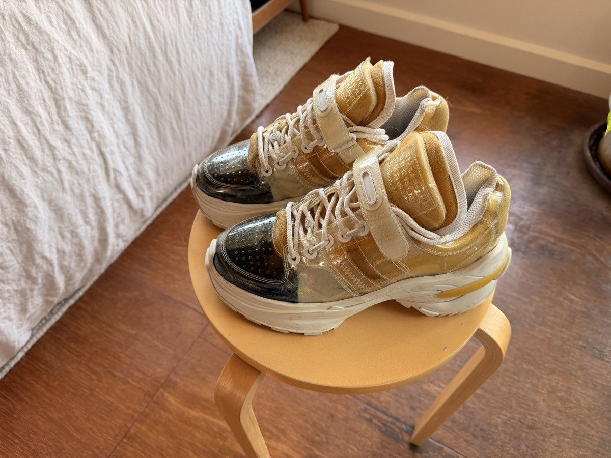 Maison Margiela Margiela Sneakers Retro Fit Sponge White Yellow Size US 7 / IT 37 - 2 Thumbnail
