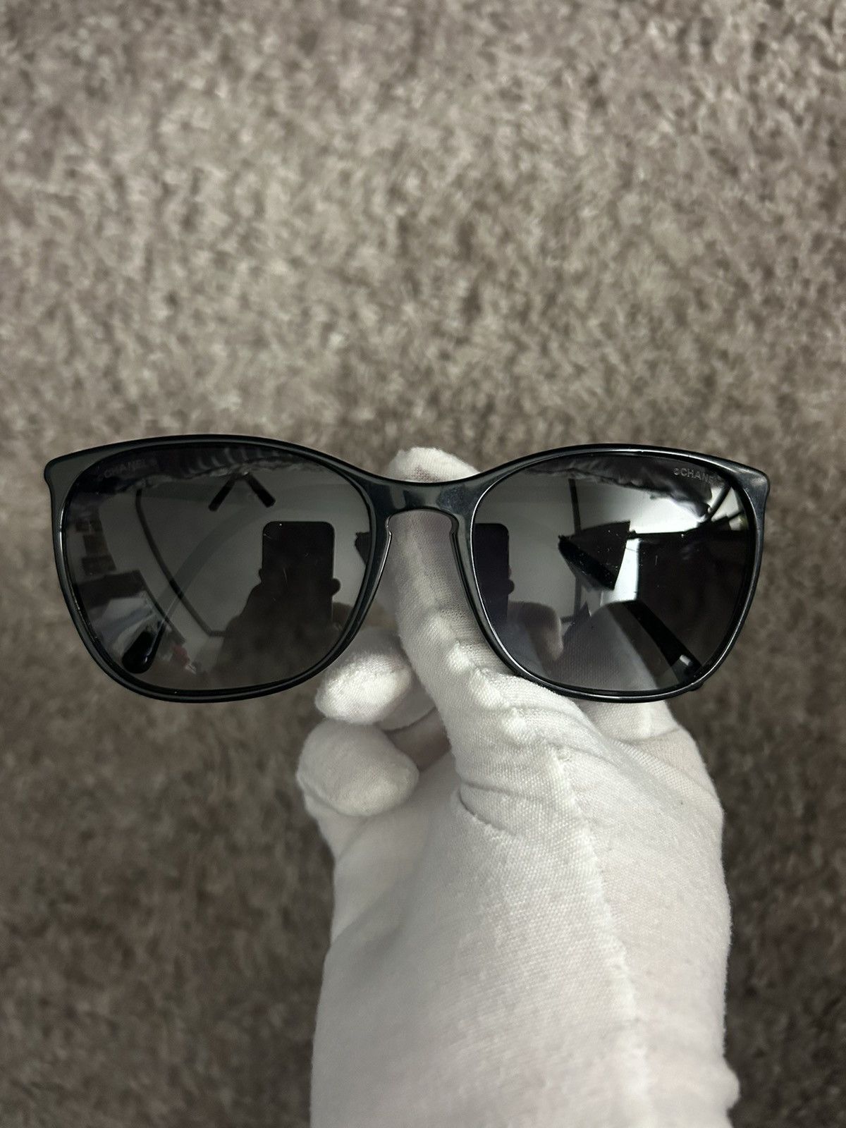 Chanel Chanel 501/S6 Logo Sunglasses Size ONE SIZE - 5 Thumbnail