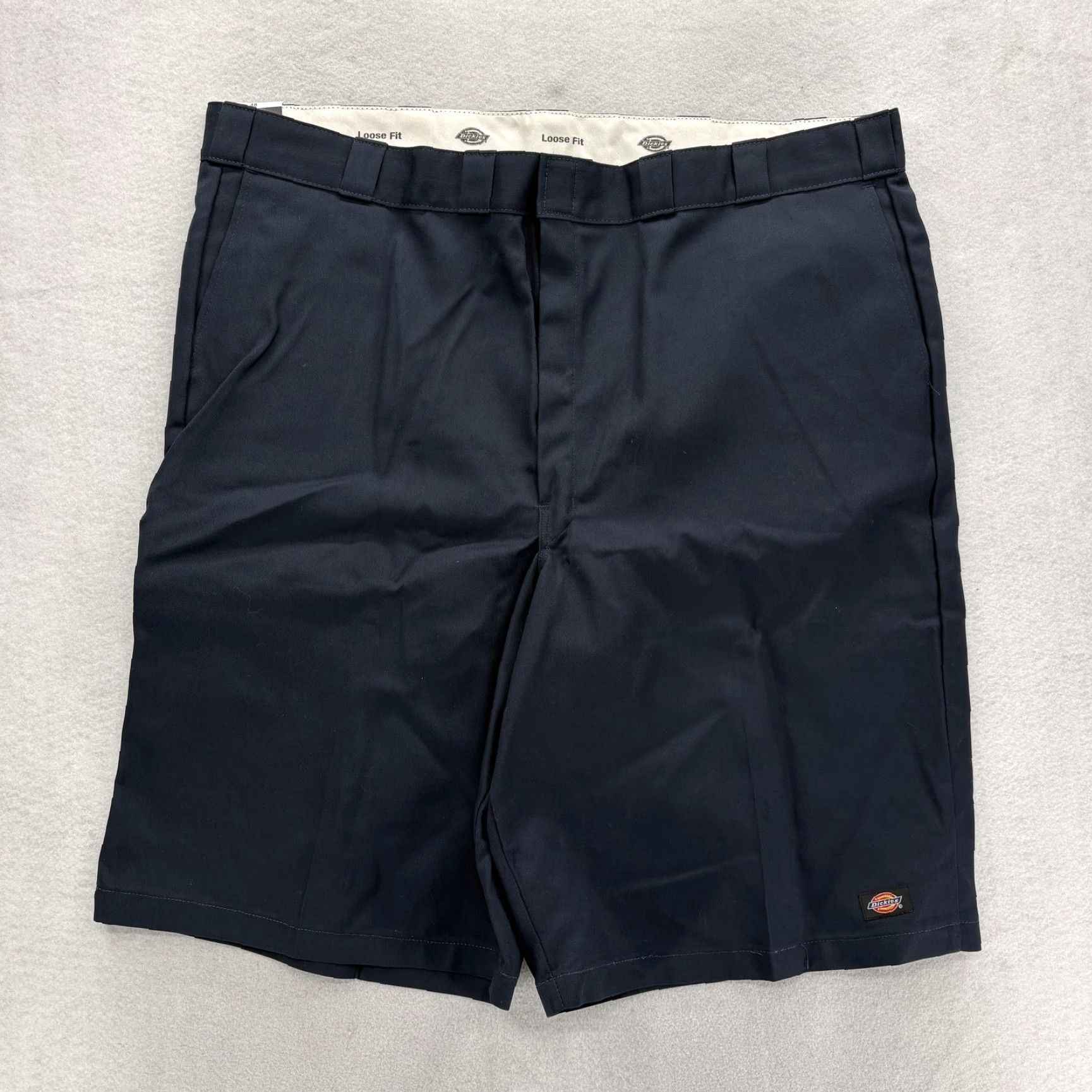 Dickies Dickies Loose Fit Twill Work Shorts Mens 48 Blue Navy 13" Tech Stain Release NWT Size US 32 / EU 48 - 3 Thumbnail
