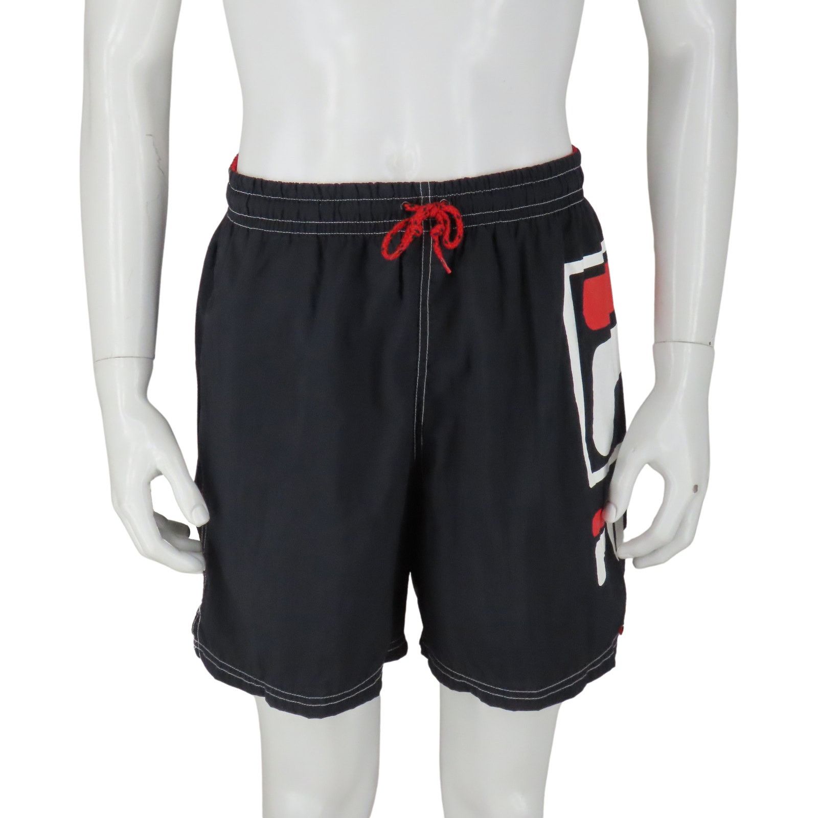 Vintage Vintage 90s Fila Spellout Pool Beach Trunks Size US 30 / EU 46 - 6 Thumbnail