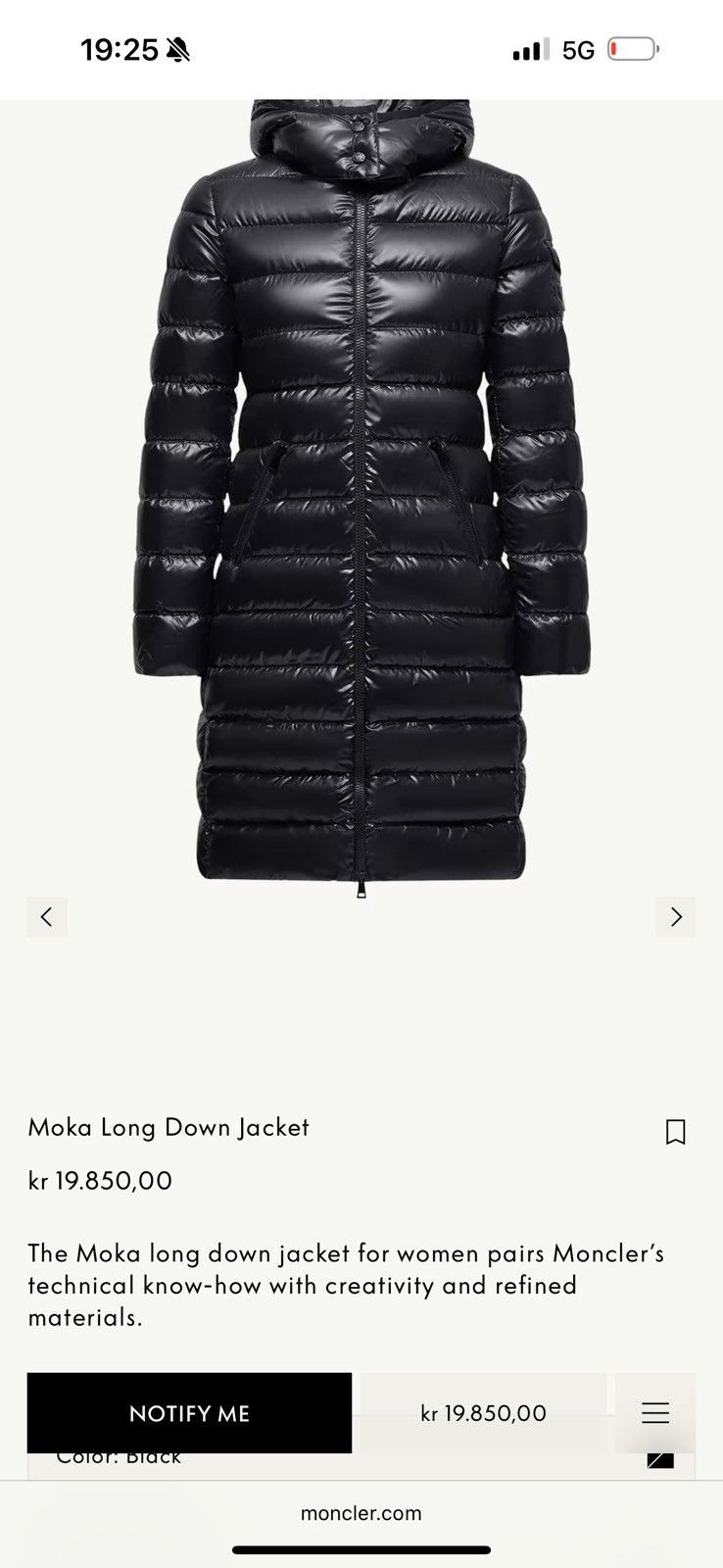 Moncler Moncler Moka Jacket Size S / US 4 / IT 40 - 20 Thumbnail