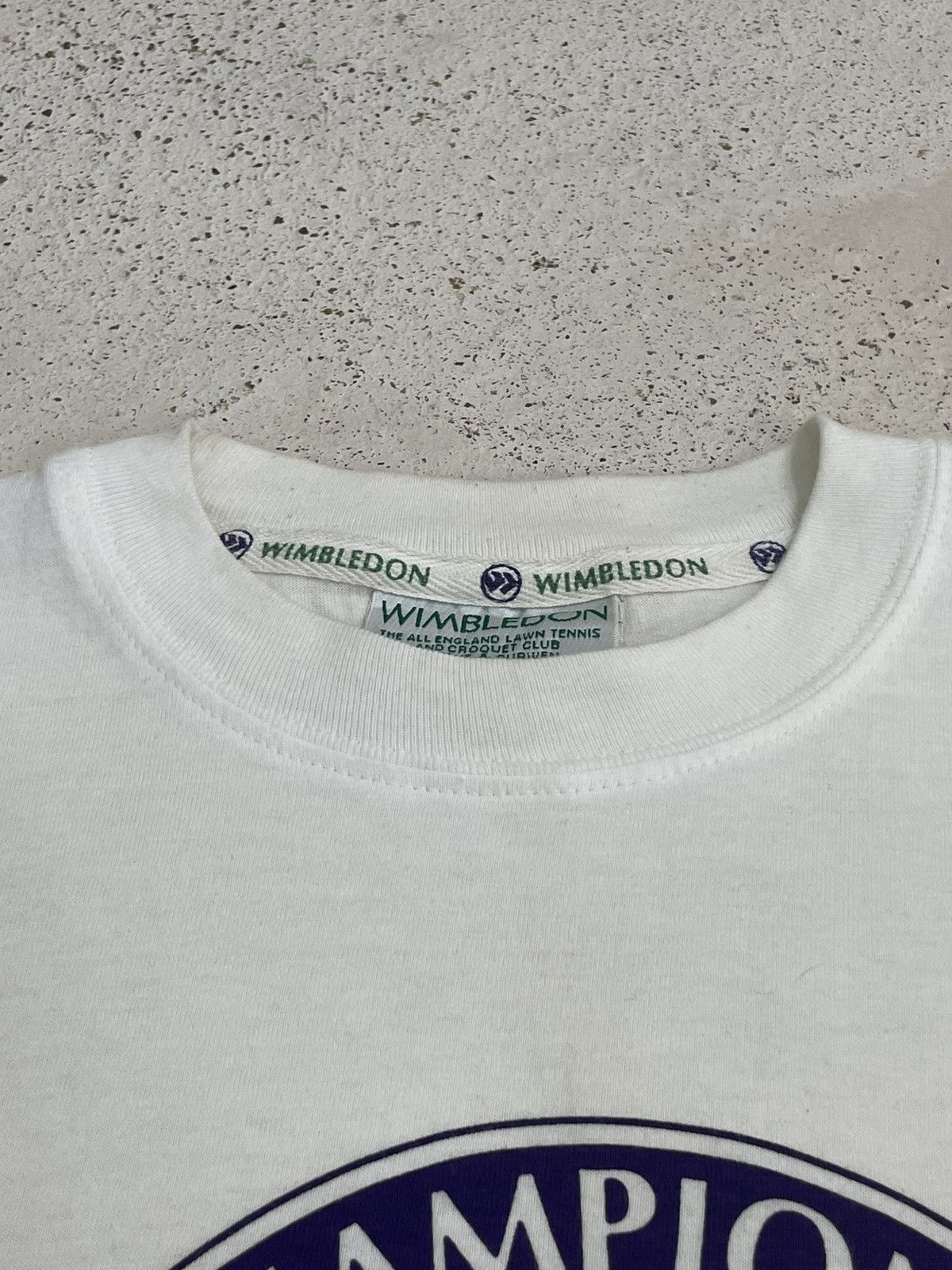Vintage Wimbledon England Lawn Tennis by Kent & Curwen England Made Size US XS / EU 42 / 0 - 6 Thumbnail