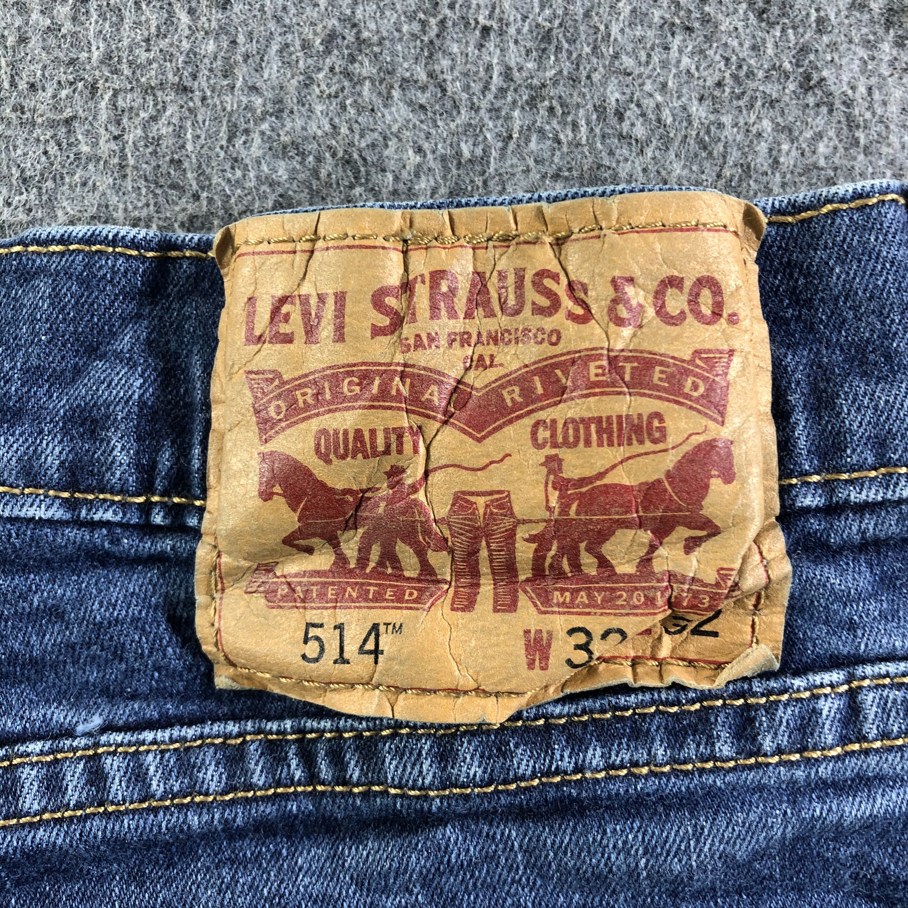 Levi's Vintage Blue Wash Levis 514 Jeans-J4112 Size US 31 - 5 Thumbnail
