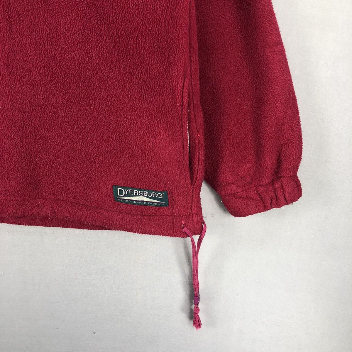 Japanese Brand Vintage SAS Dyersburg Fabrics Half Zipper Pullover Jacket Size US L / EU 52-54 / 3 - 3 Thumbnail