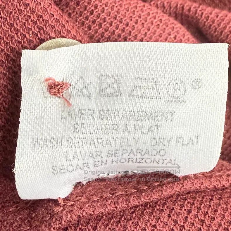 Hermes Hermes Brick Red Patchwork Vertical Button Short Sleeve Po Size US XL / EU 56 / 4 - 6 Thumbnail