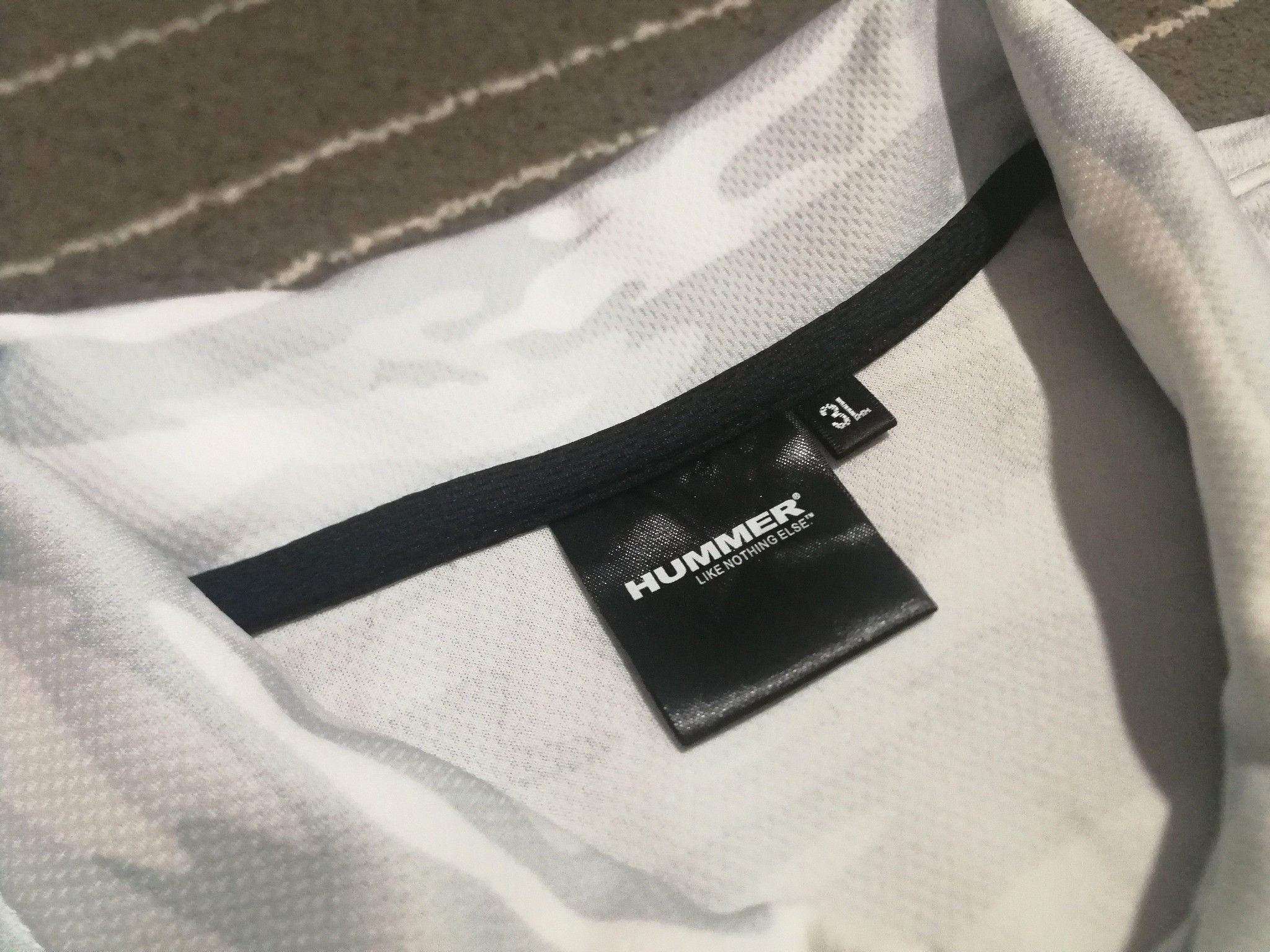 Hummel HUMMER H2 camo polo tee L 2071 Size US L / EU 52-54 / 3 - 3 Thumbnail