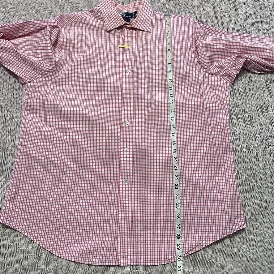 Polo Ralph Lauren Polo Ralph Lauren pink plaid Regent button down size XL Size US XL / EU 56 / 4 - 7 Thumbnail