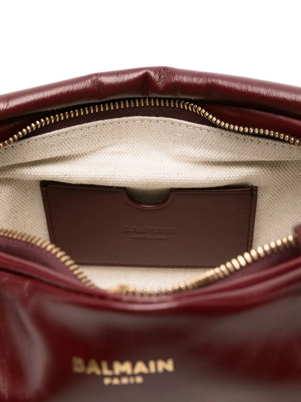 Balmain o1loc1c0526 Size: OS / Medium Sync Shoulder Bag in Burgundy Size ONE SIZE - 5 Thumbnail