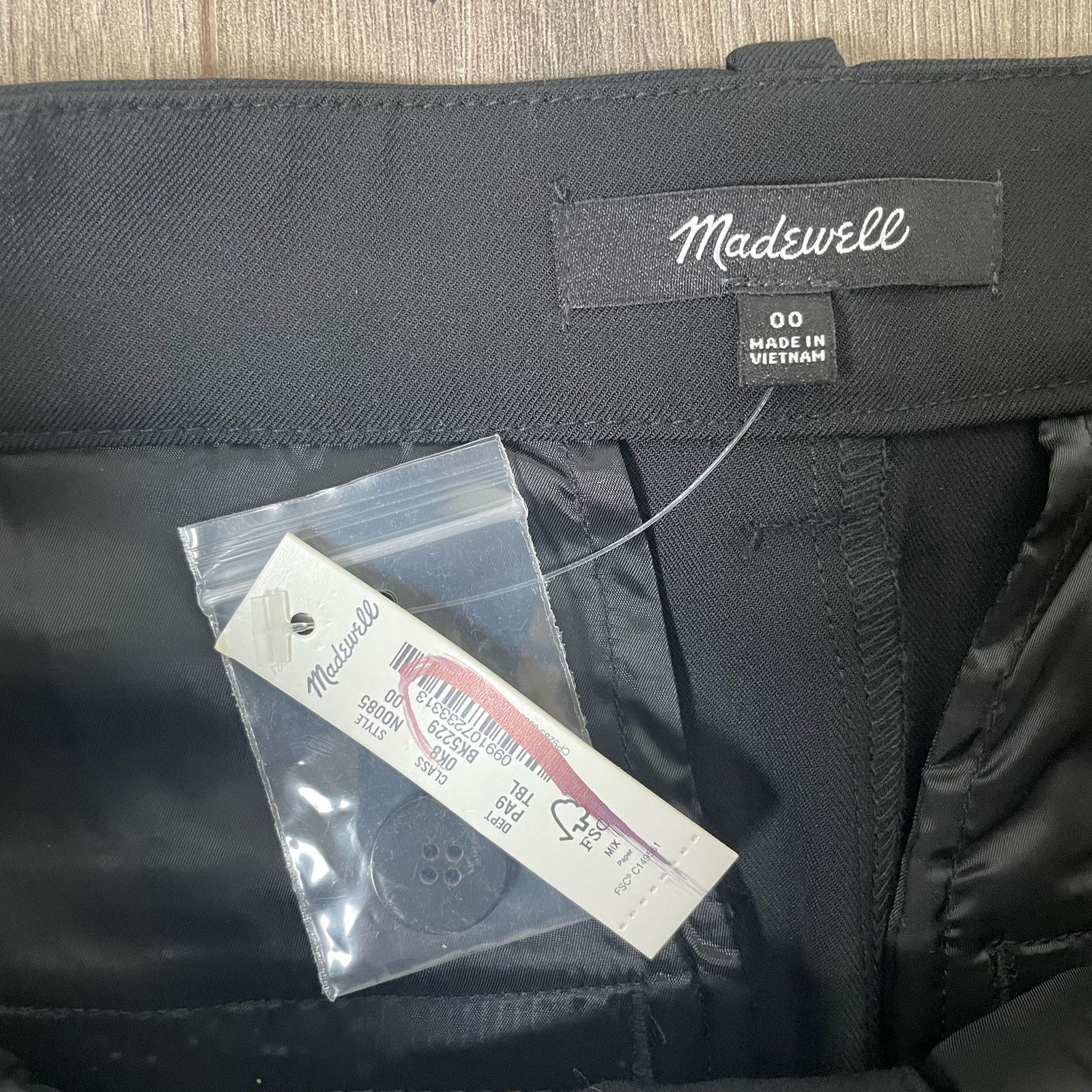 Madewell Madewell The Fairbanks Cigaret Office Pants US Women's 00 Size 24" / US 00 / IT 34 - 6 Thumbnail